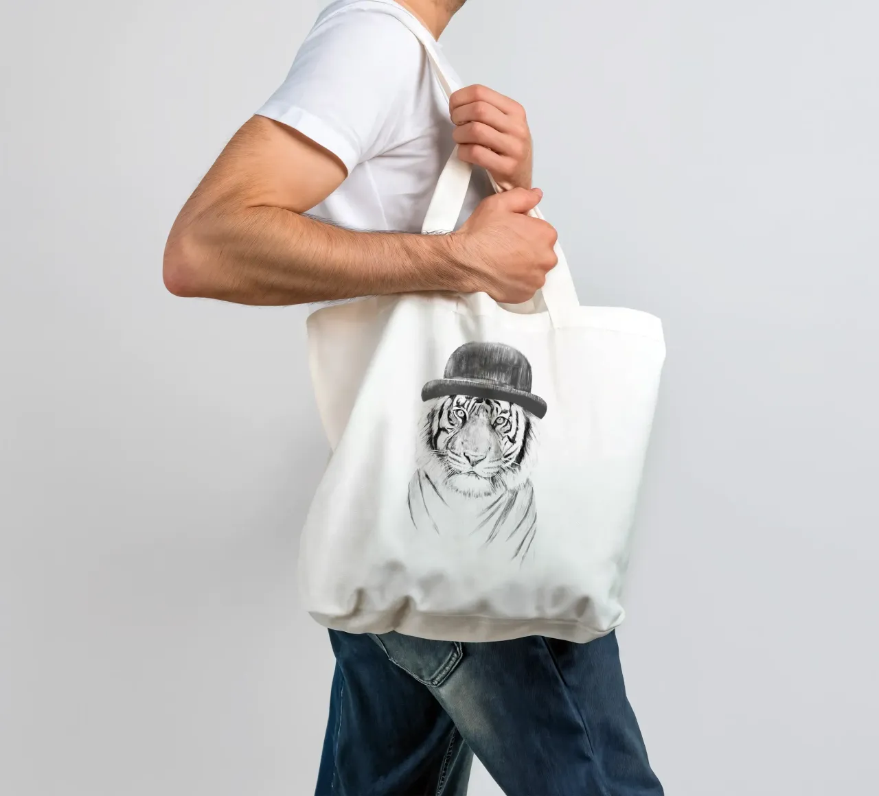 Welcome To The Jungle borsa in juta da Balazs Solti