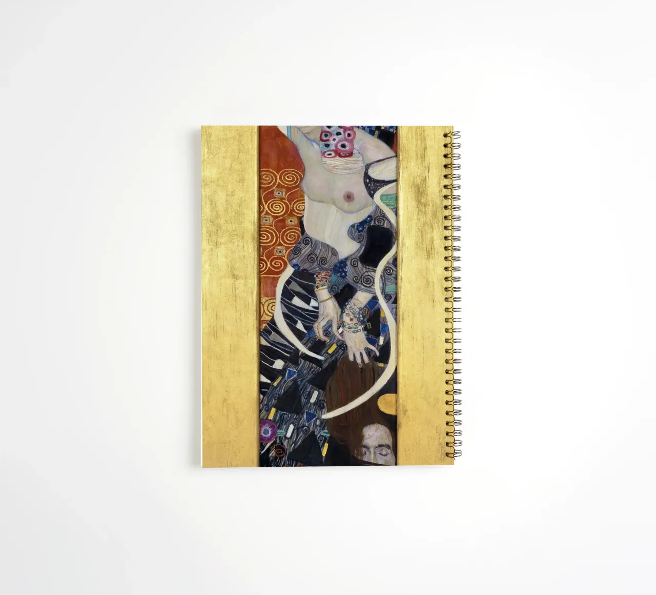 Gustav Klimt's Judith II (1909) spiral notebook by Gustav Klimt ART Prints
