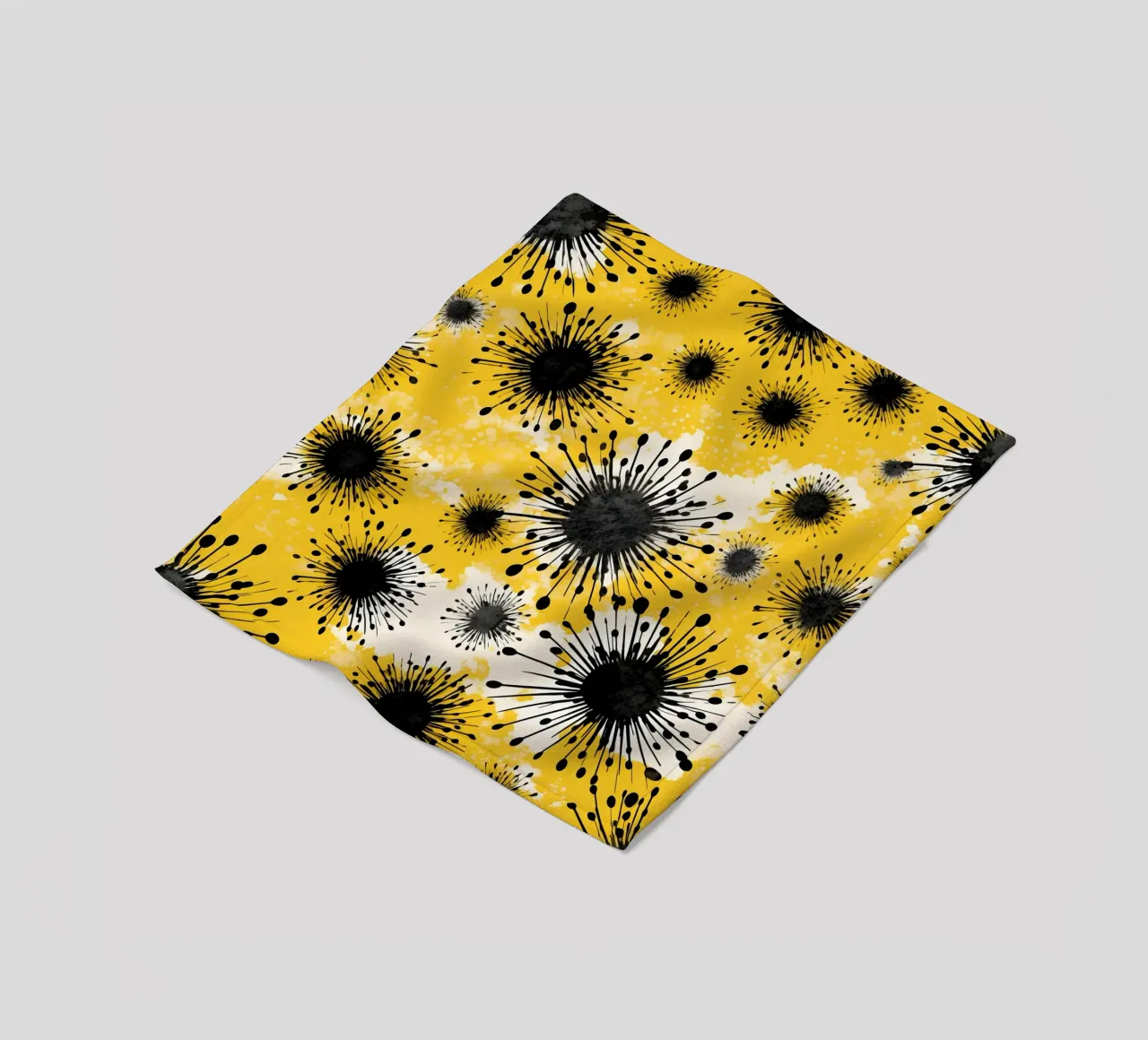Golden Dandelion Fields Fleecedecke von Botanical Pattern House