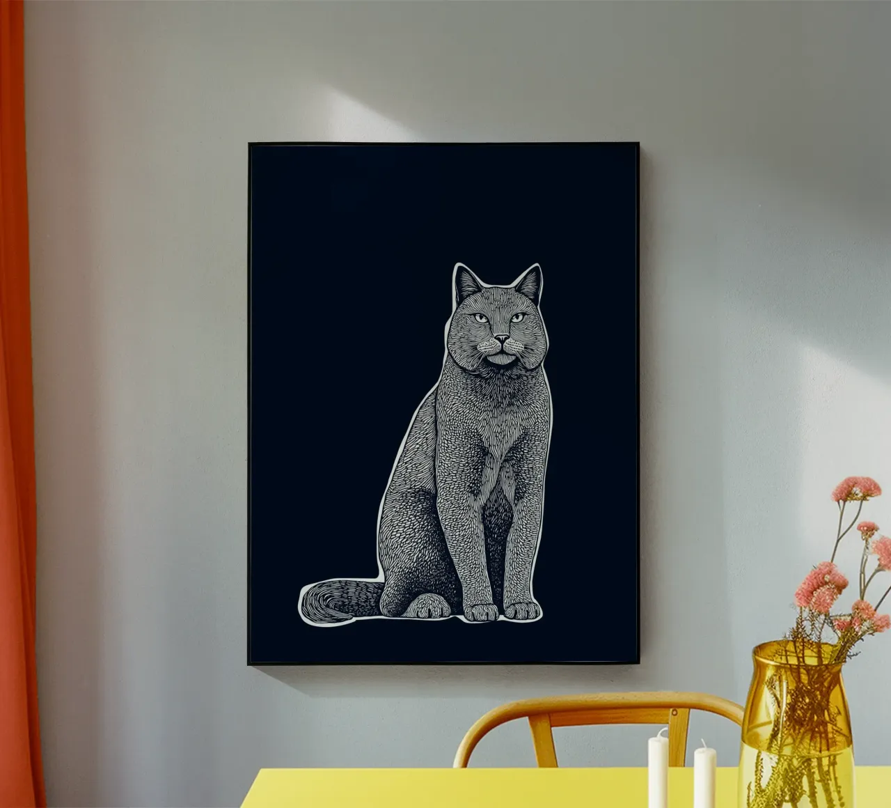 Cat plexiglass da Indigo Rain