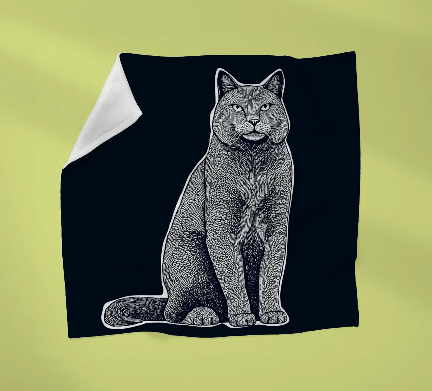 Cat Fleecedecke von Indigo Rain