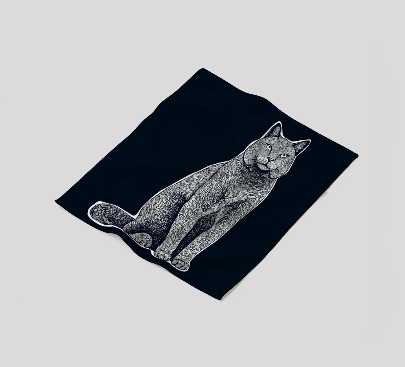 Cat Fleecedecke von Indigo Rain