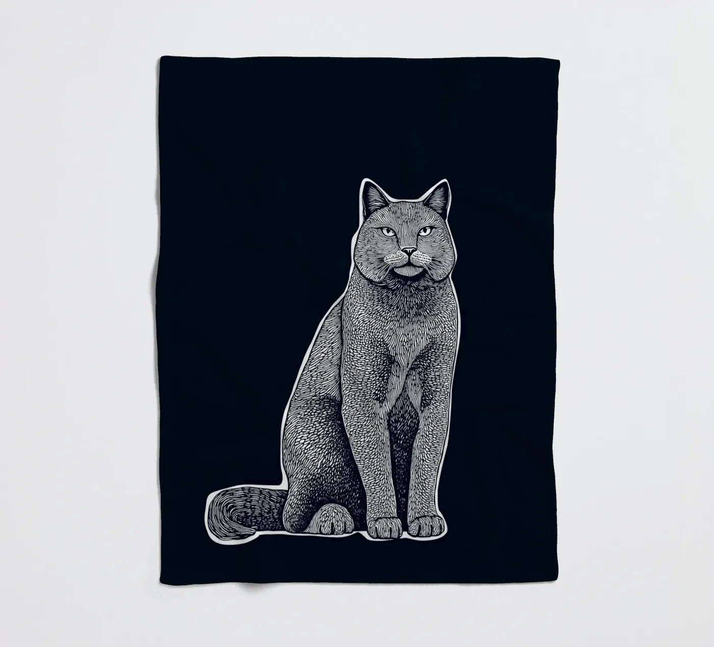 Cat Fleecedecke von Indigo Rain