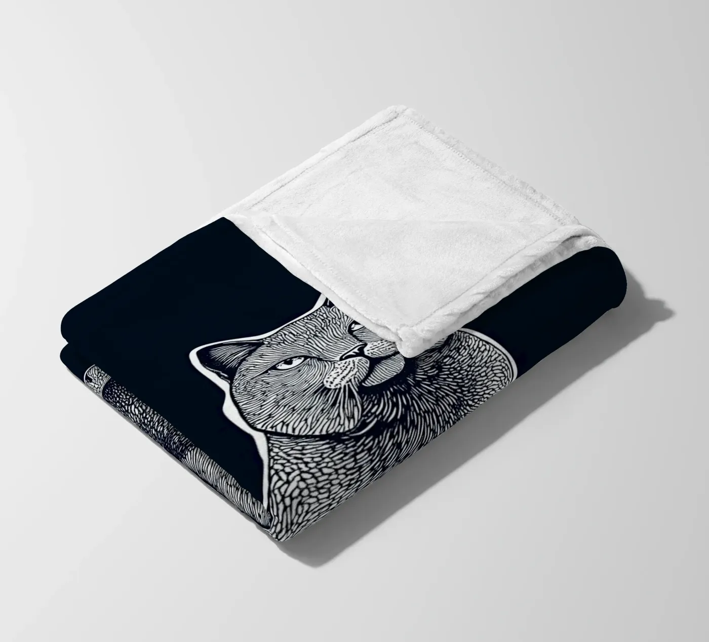 Cat Fleecedecke von Indigo Rain