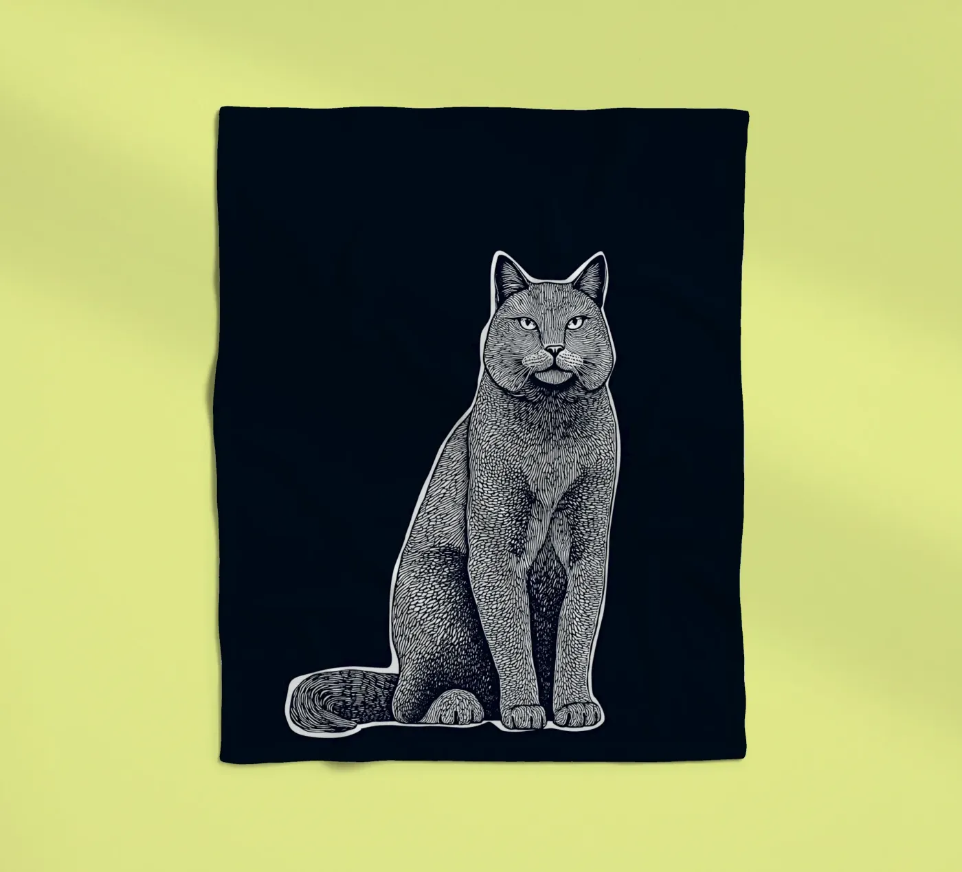 Cat Fleecedecke von Indigo Rain