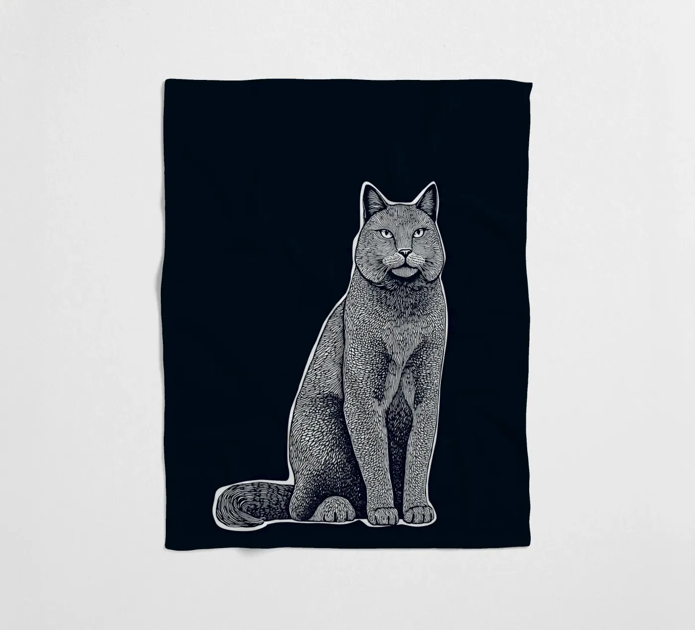 Cat Fleecedecke von Indigo Rain