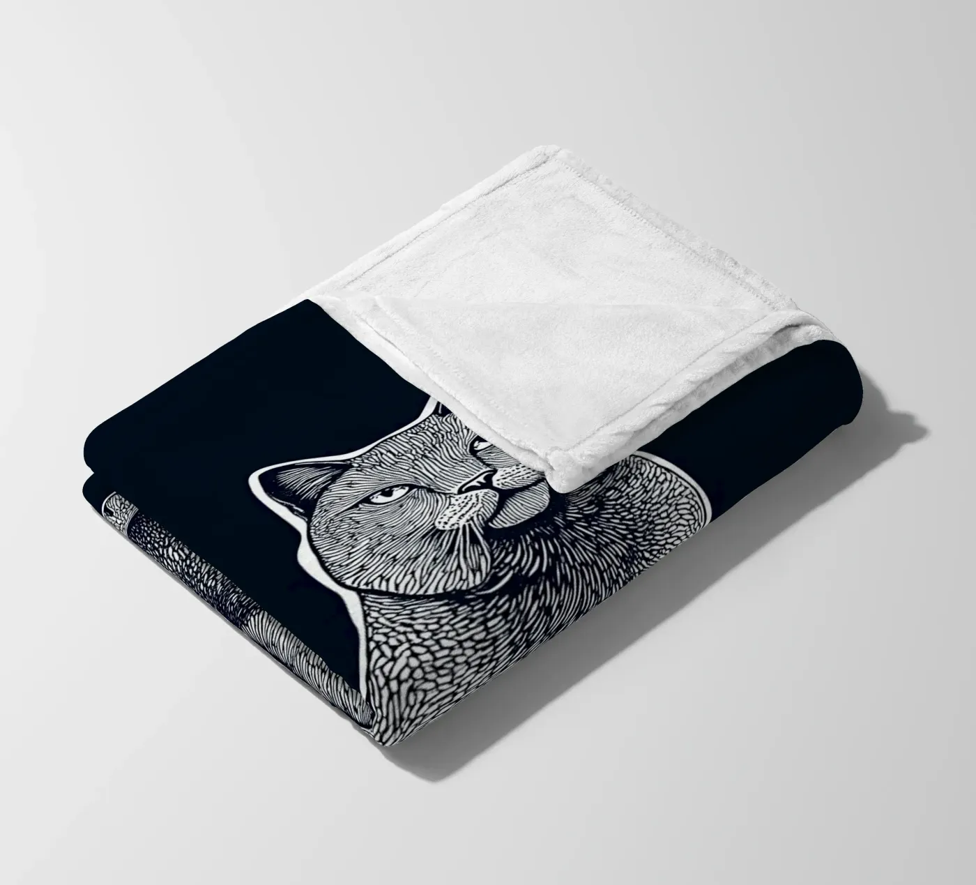 Cat Fleecedecke von Indigo Rain