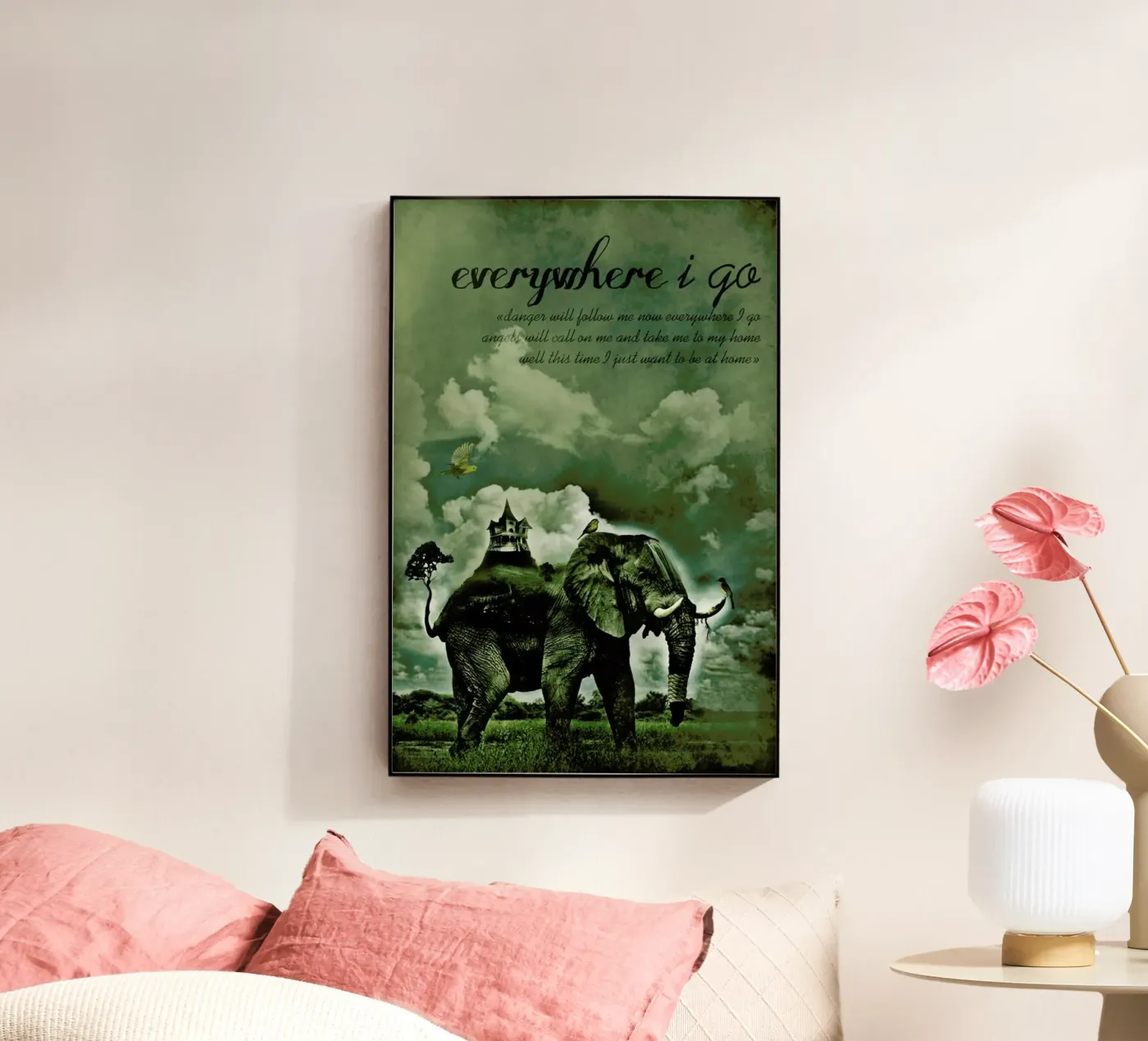 Everywhere I Go plexiglass da Design by Soph