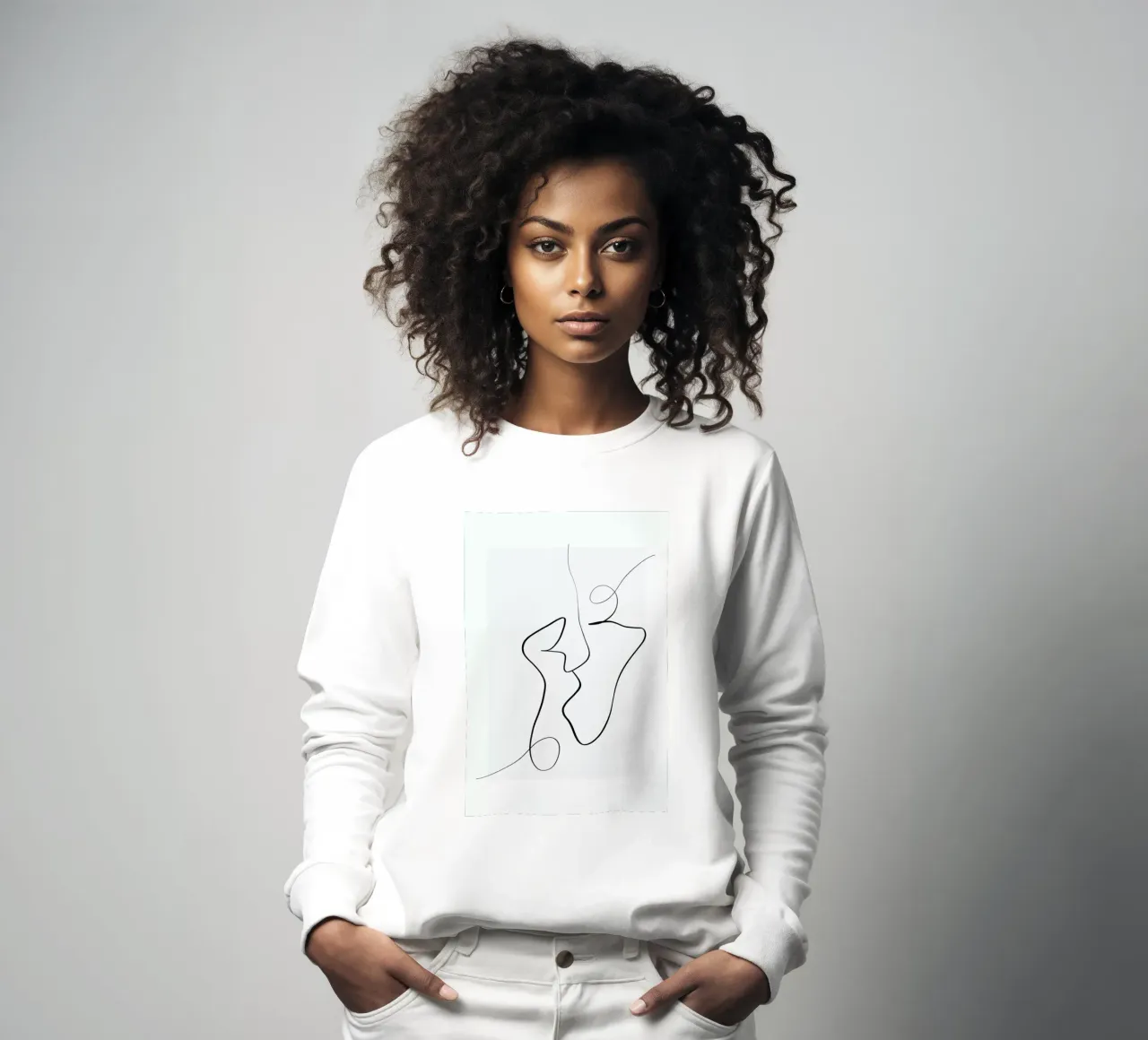 Connected II Sweatshirt von Graphite