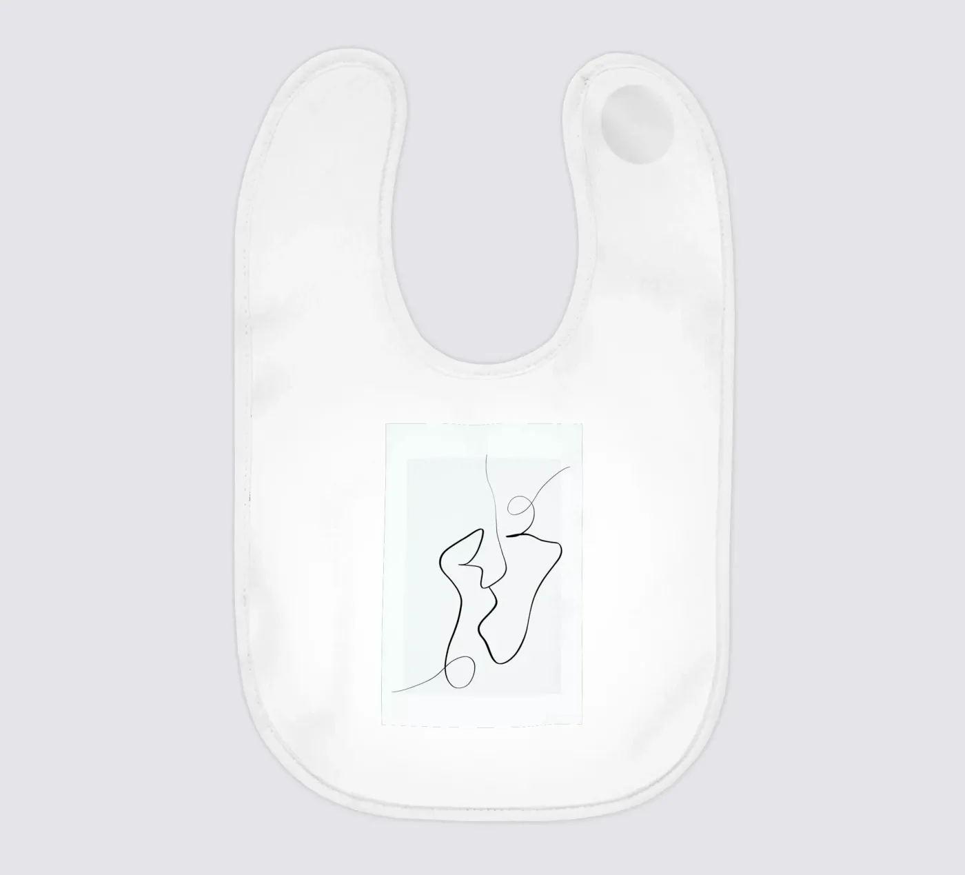 Connected II Babylätzchen von Graphite