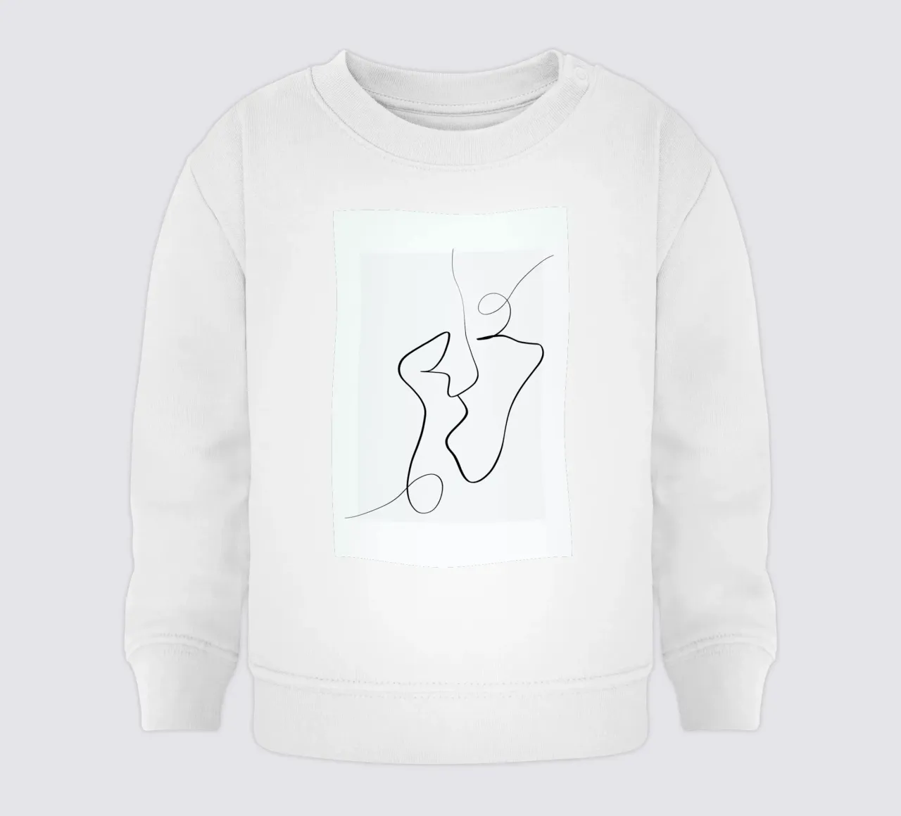 Connected II felpa neonato da Graphite