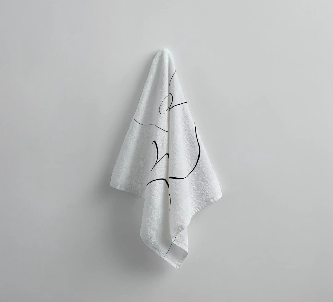 Connected II towel by Graphite