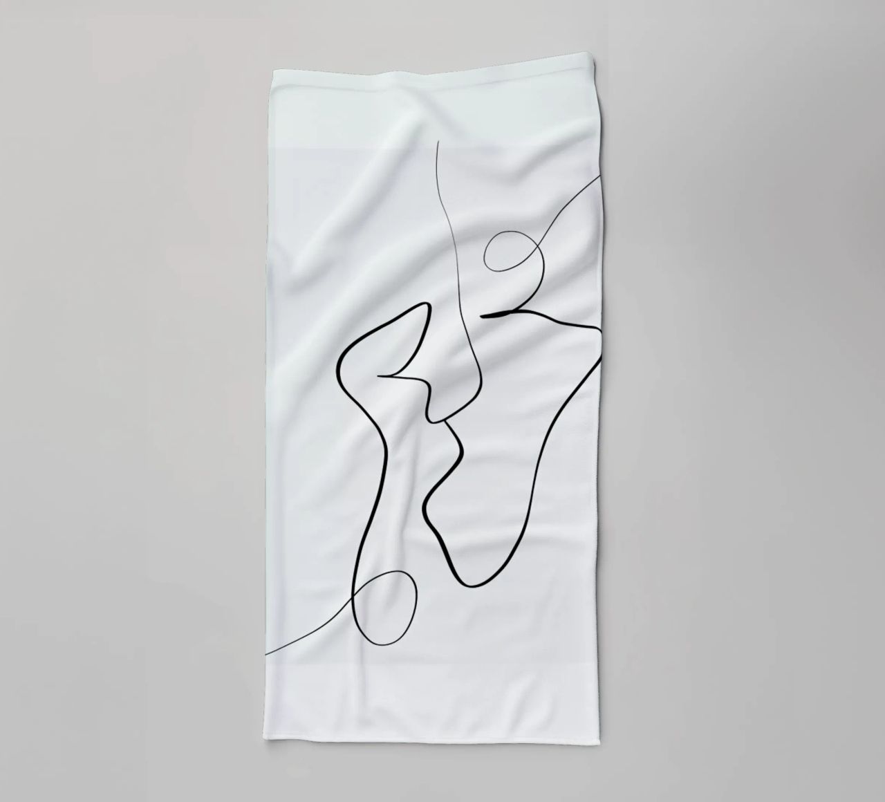 Connected II towel by Graphite