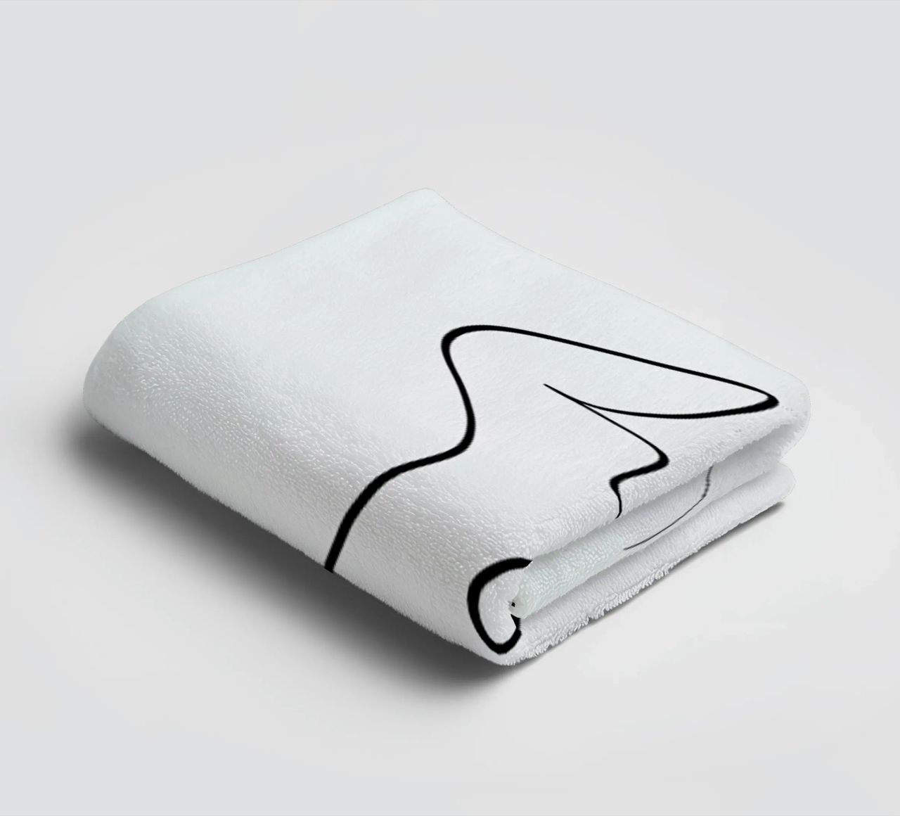 Connected II towel by Graphite