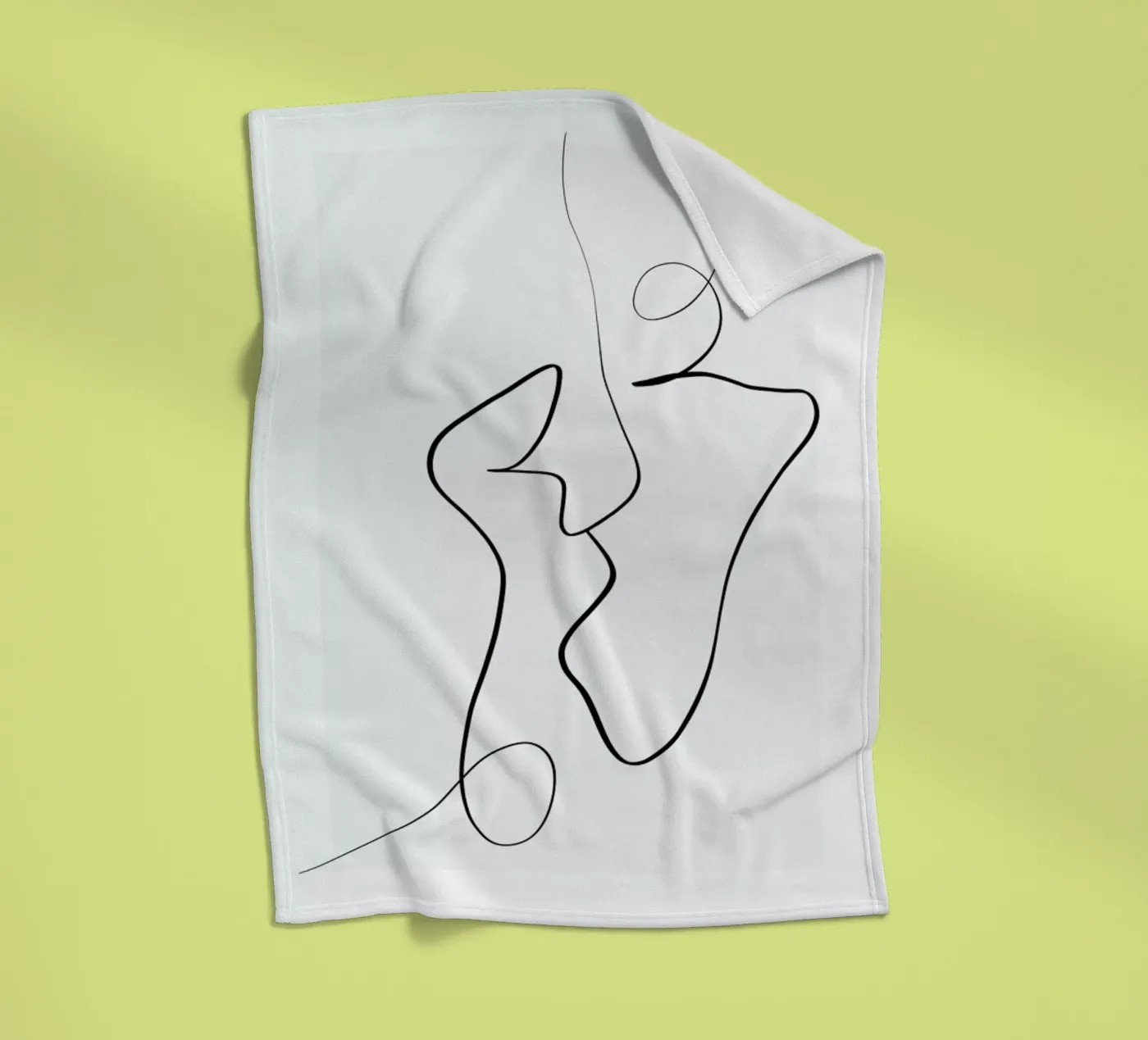 Connected II fleecedeken van Graphite