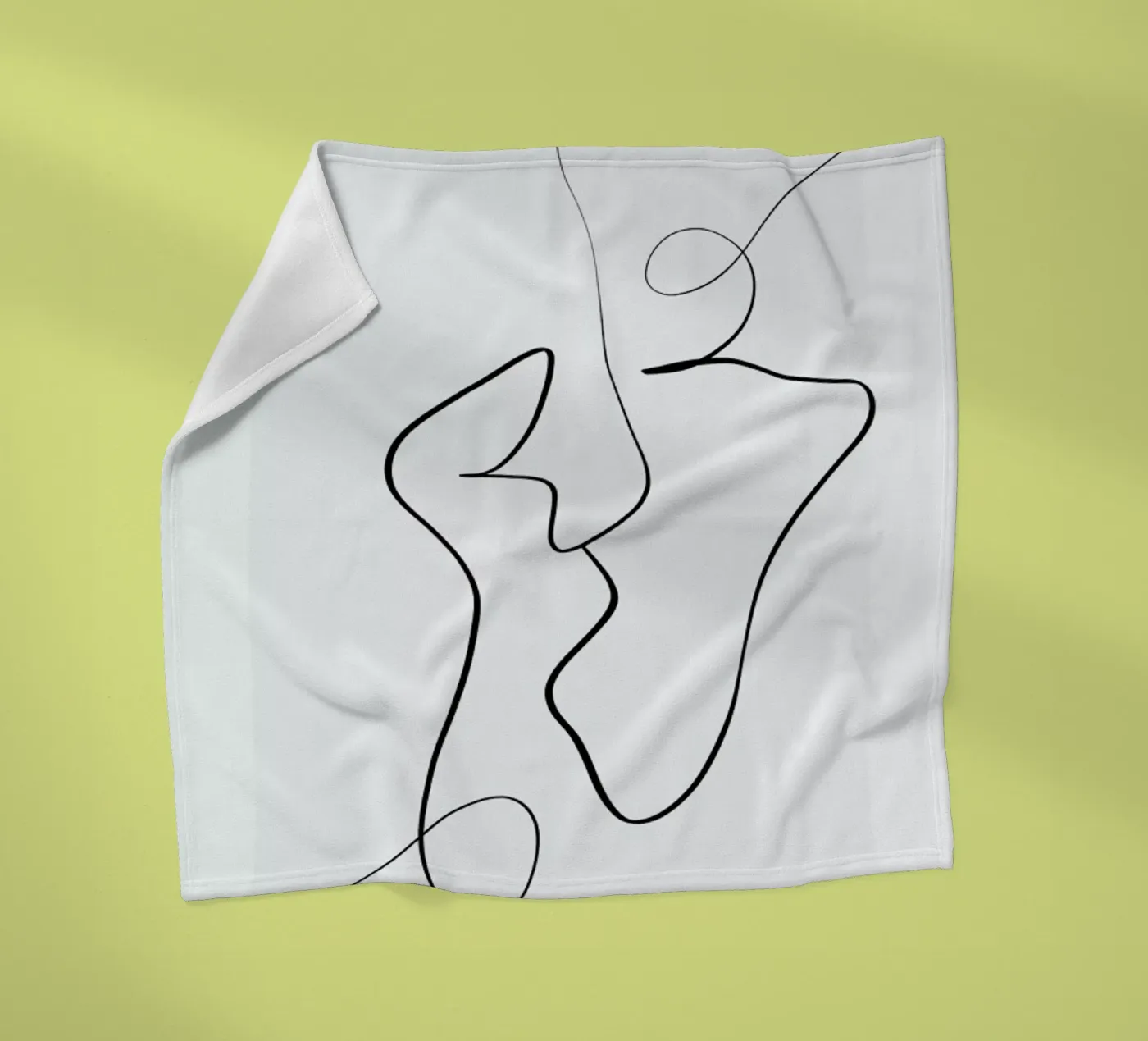 Connected II fleecedeken van Graphite