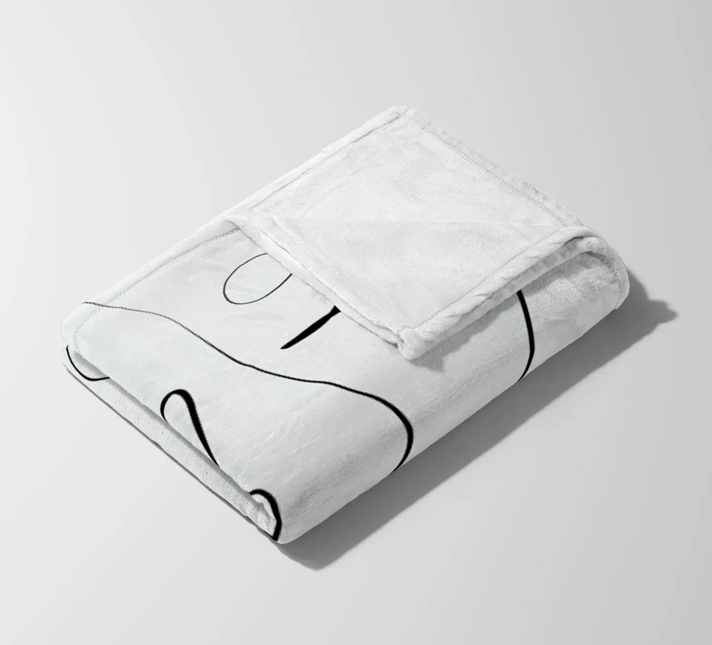 Connected II fleecedeken van Graphite