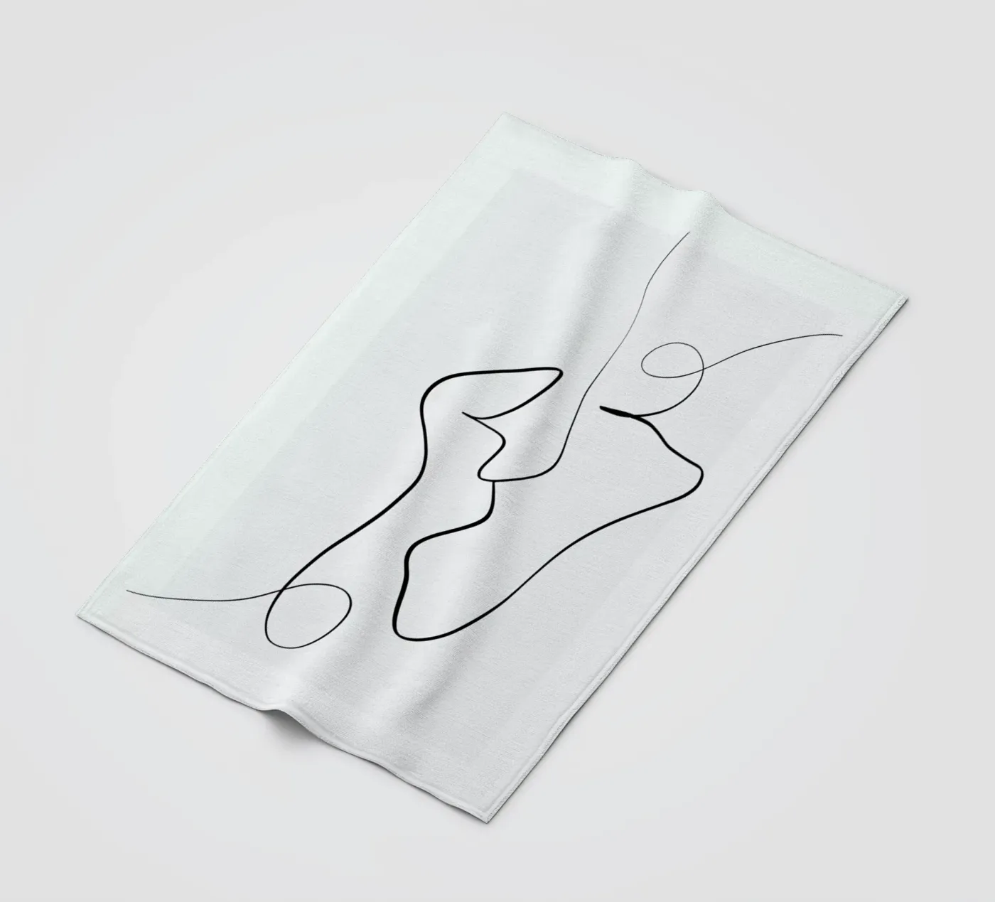 Connected II fleecedeken van Graphite