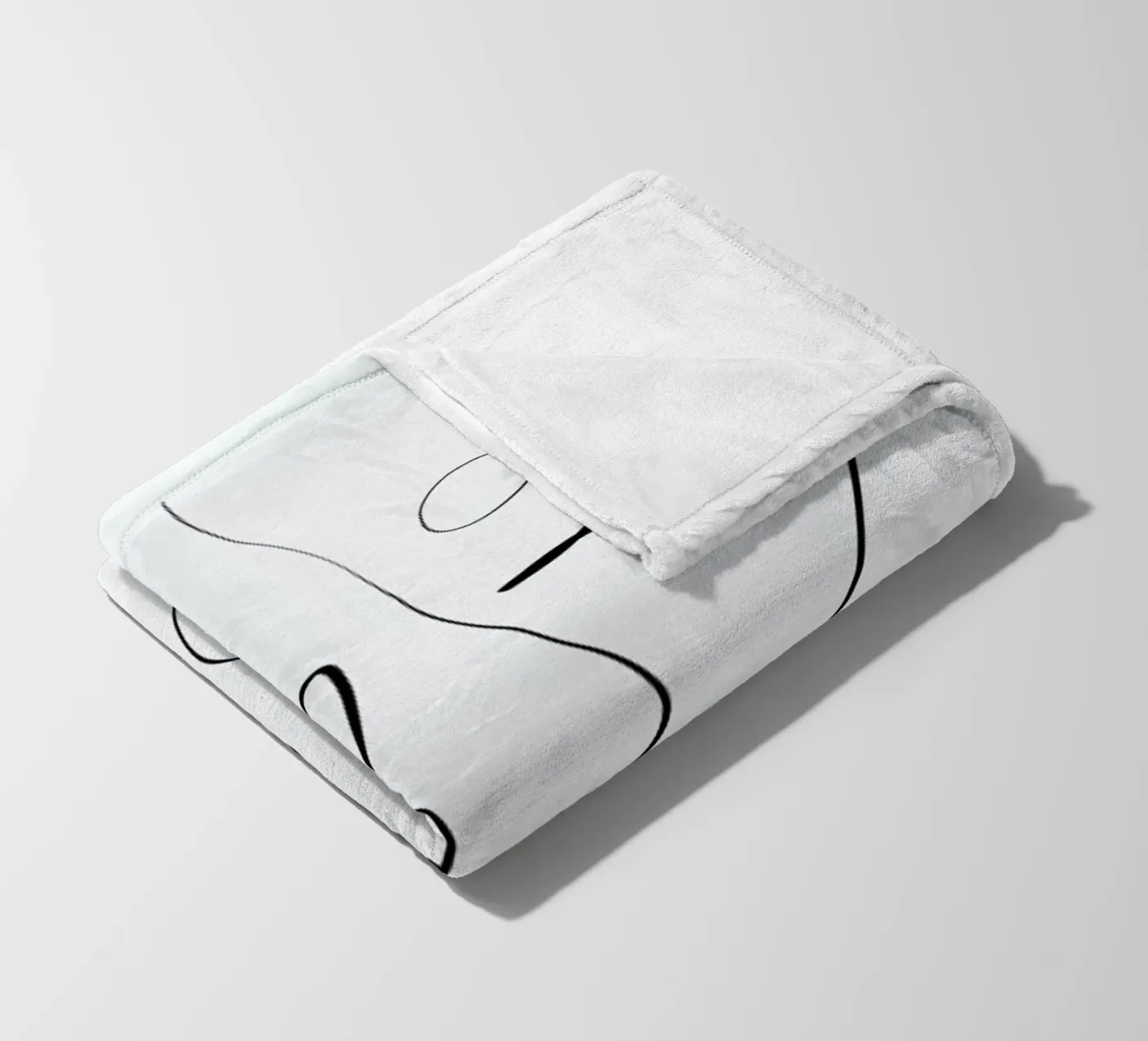 Connected II fleecedeken van Graphite