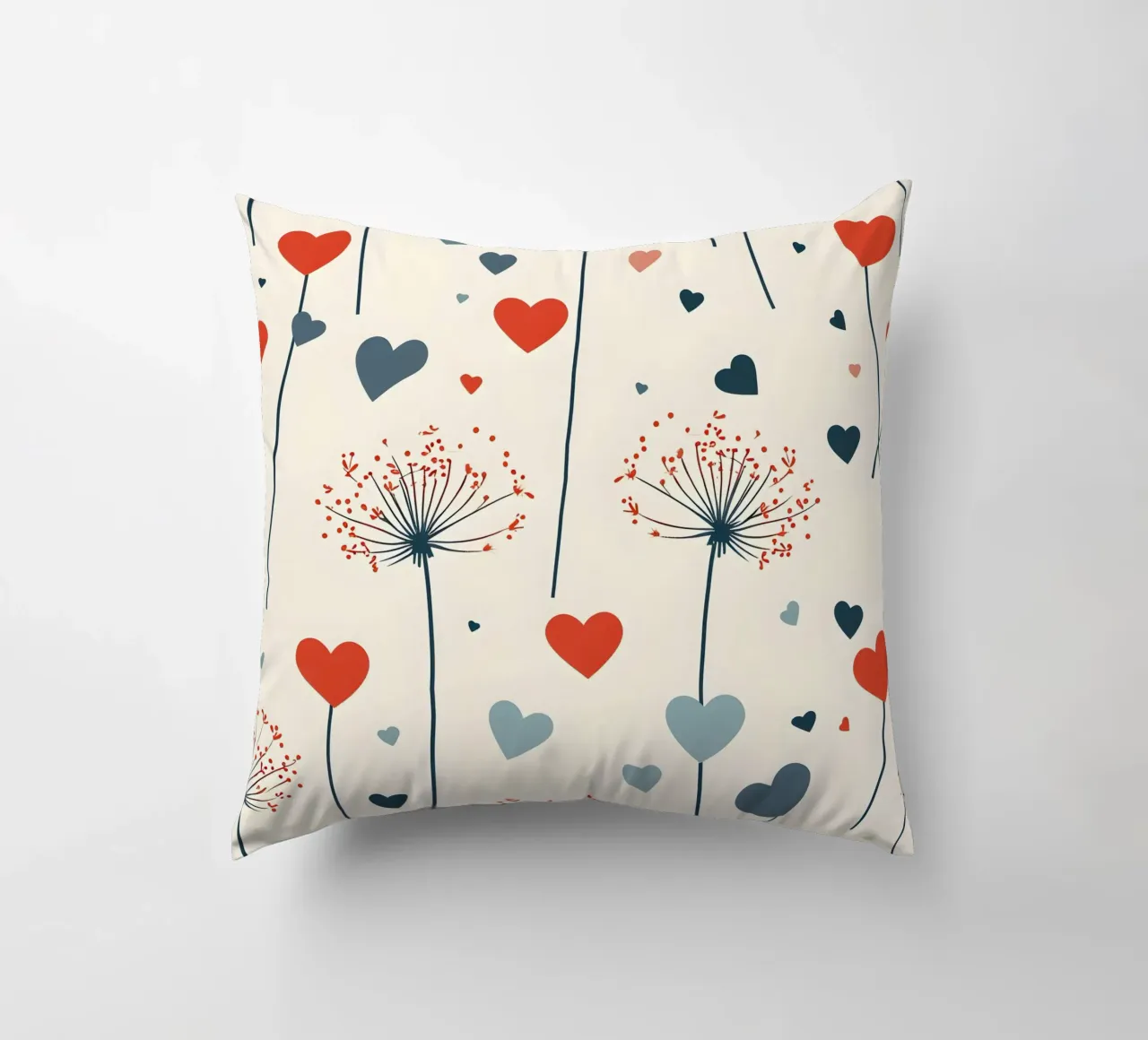 Amore denti di leone cuscino da Botanical Pattern House
