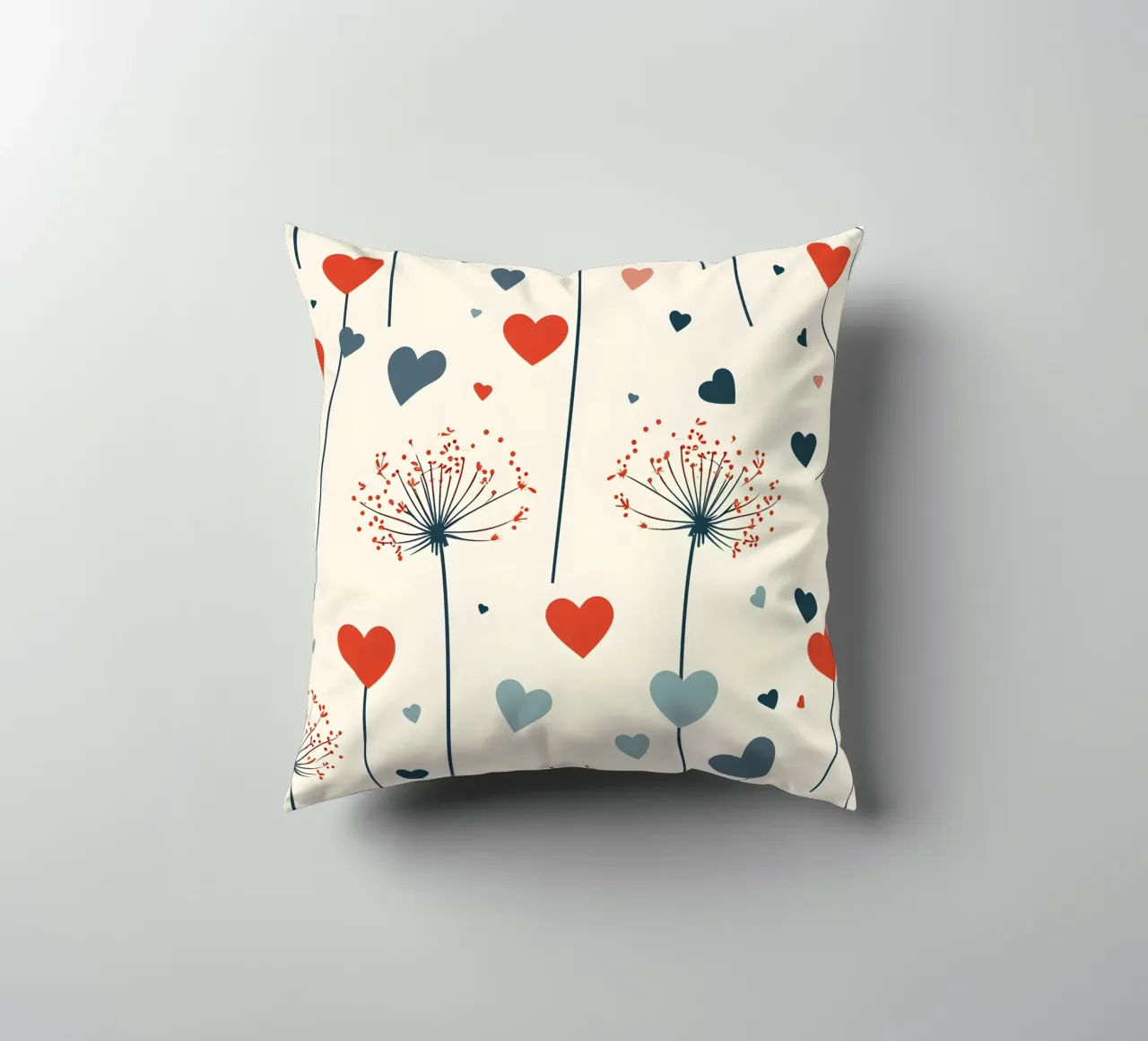 Amore denti di leone cuscino da Botanical Pattern House