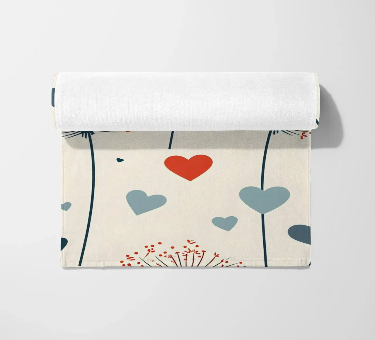 Amore denti di leone telo mare da Botanical Pattern House