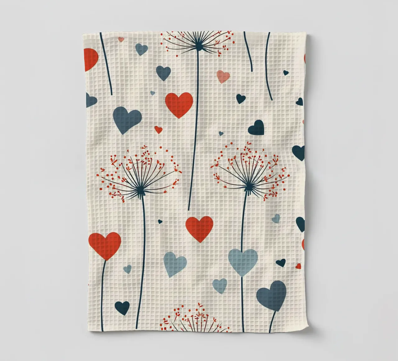 Amore denti di leone canovaccio da cucina da Botanical Pattern House