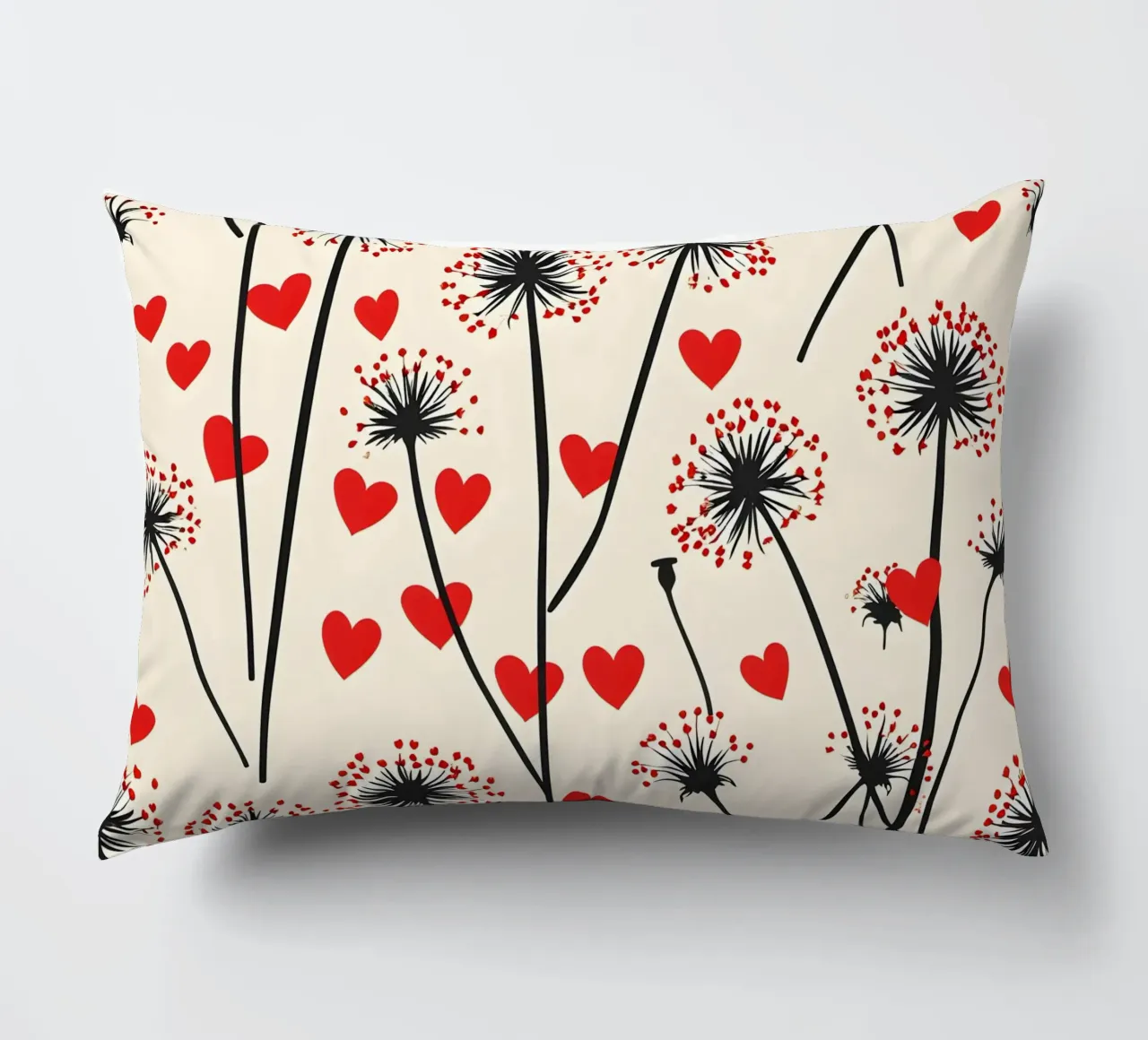 Amore denti di leone cuscino da Botanical Pattern House