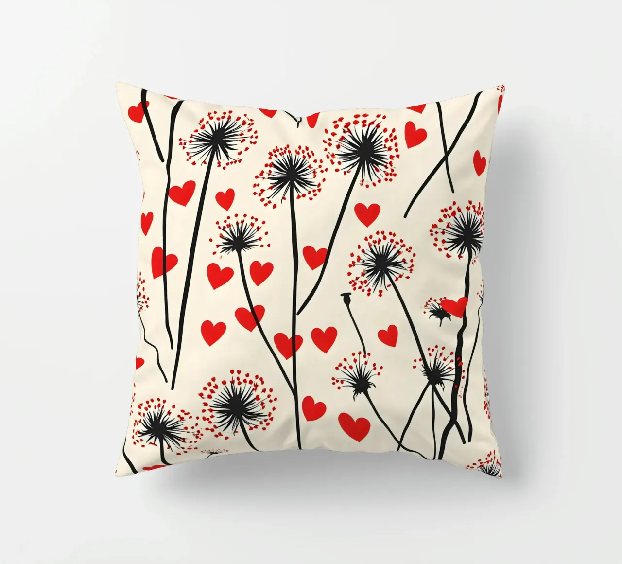 Amore denti di leone cuscino da Botanical Pattern House