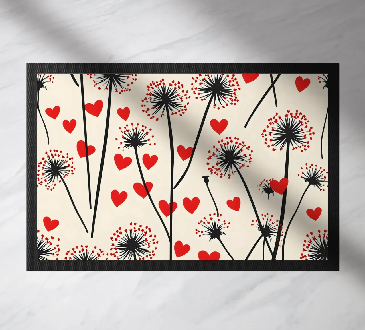 Amore denti di leone zerbino da Botanical Pattern House