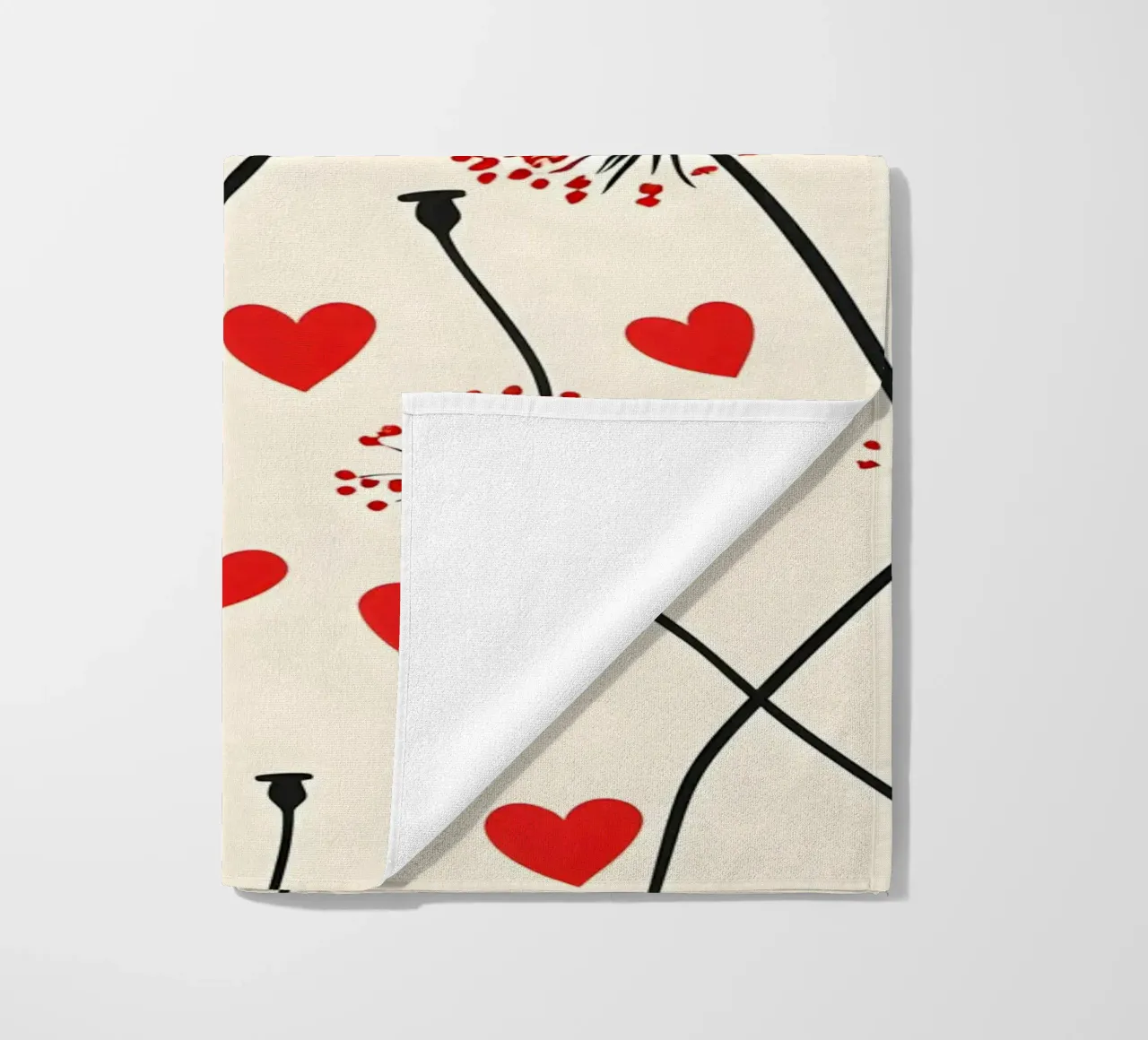 Amore denti di leone telo mare da Botanical Pattern House