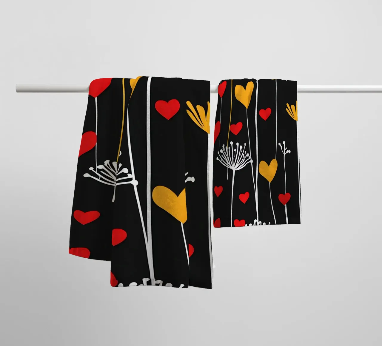 Amore denti di leone asciugamano da bagno da Botanical Pattern House