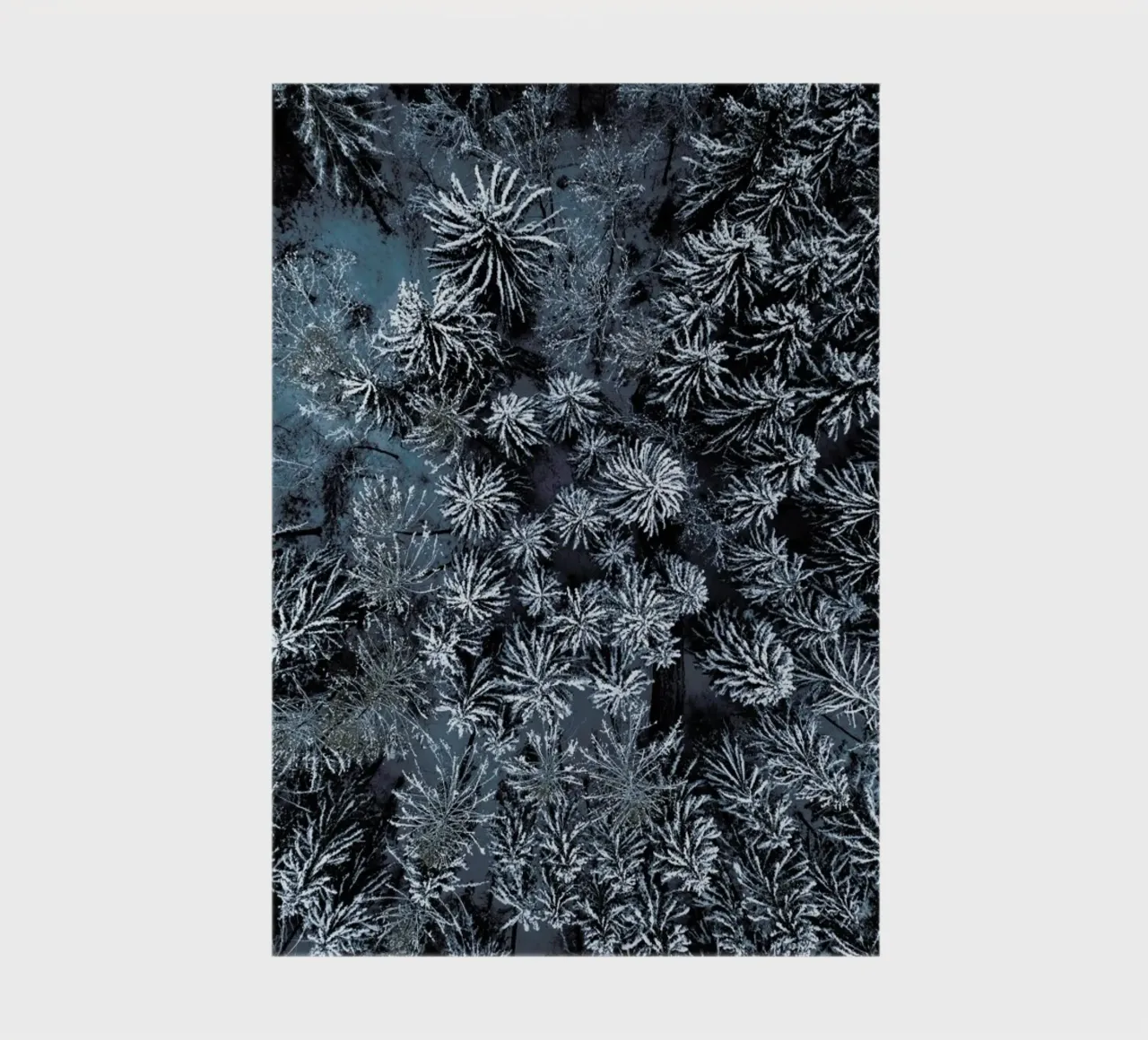 Path Through The Winter Forest notebook by Studio Nahili