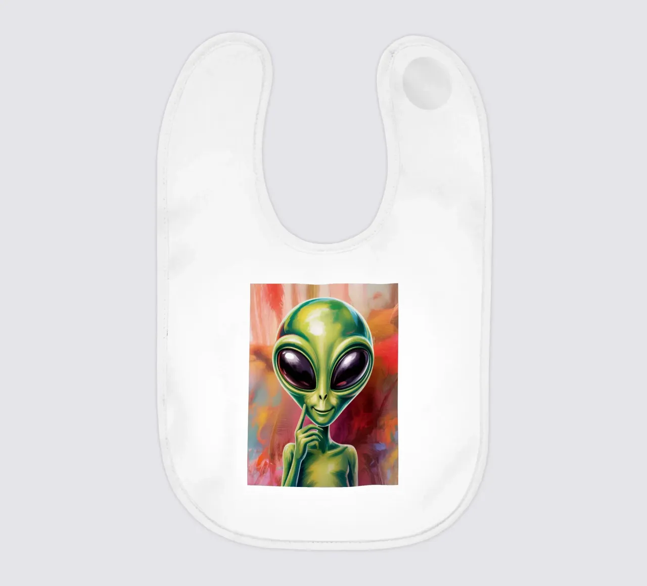 Alien Gemälde bavaglino da Not from this planet