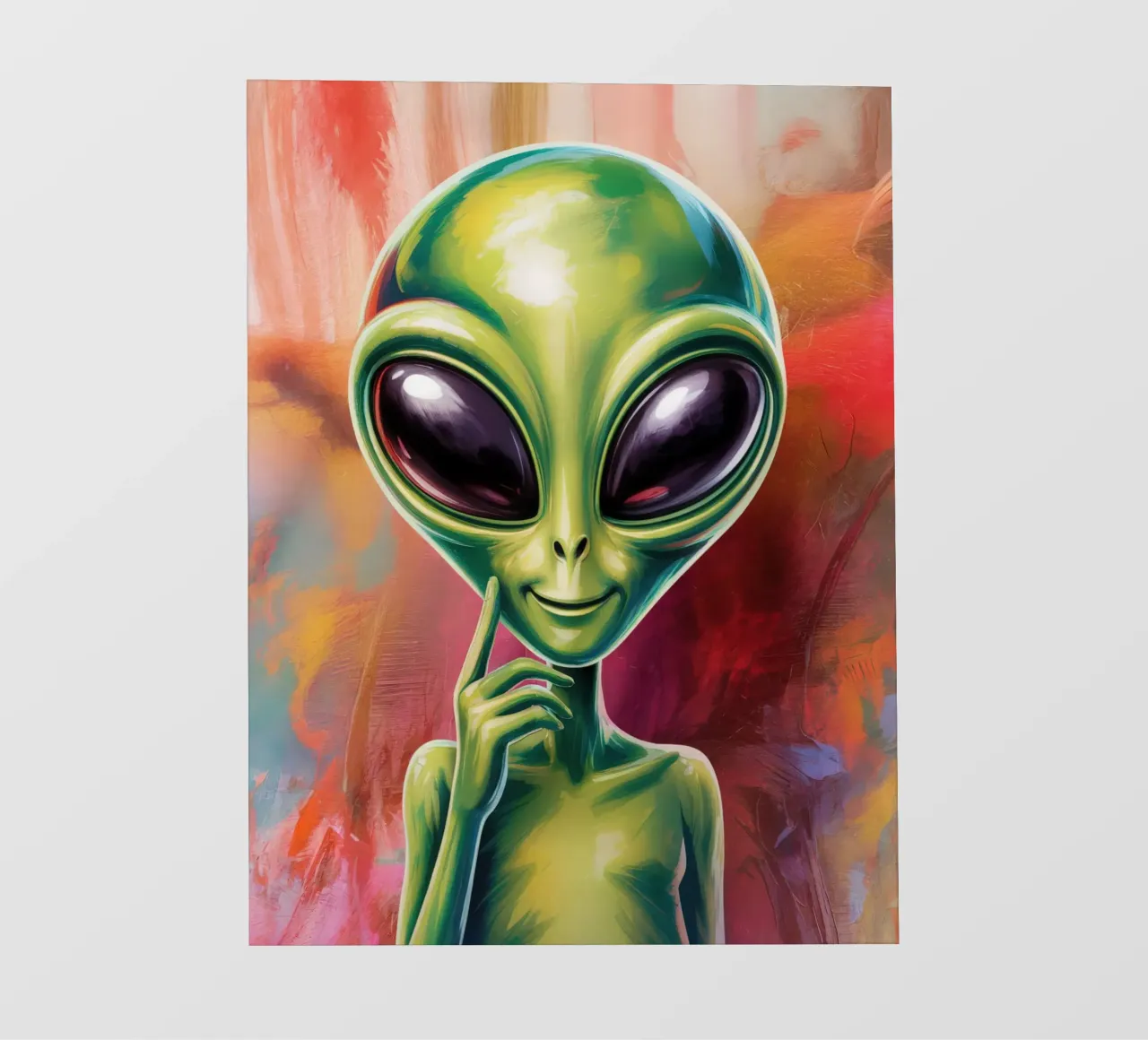 Alien Gemälde telo in pvc da Not from this planet
