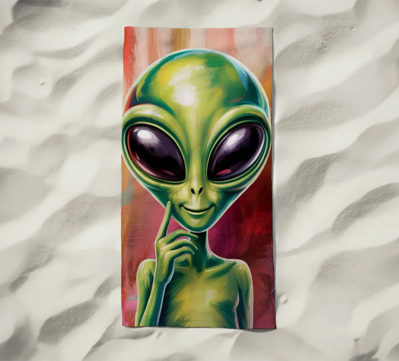 Alien Gemälde telo mare da Not from this planet