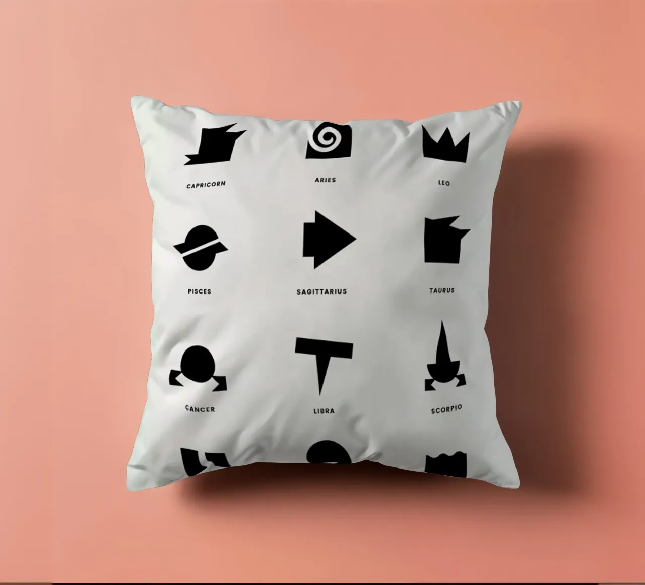 Horoscope Chart 2 cuscino da daylight design studio
