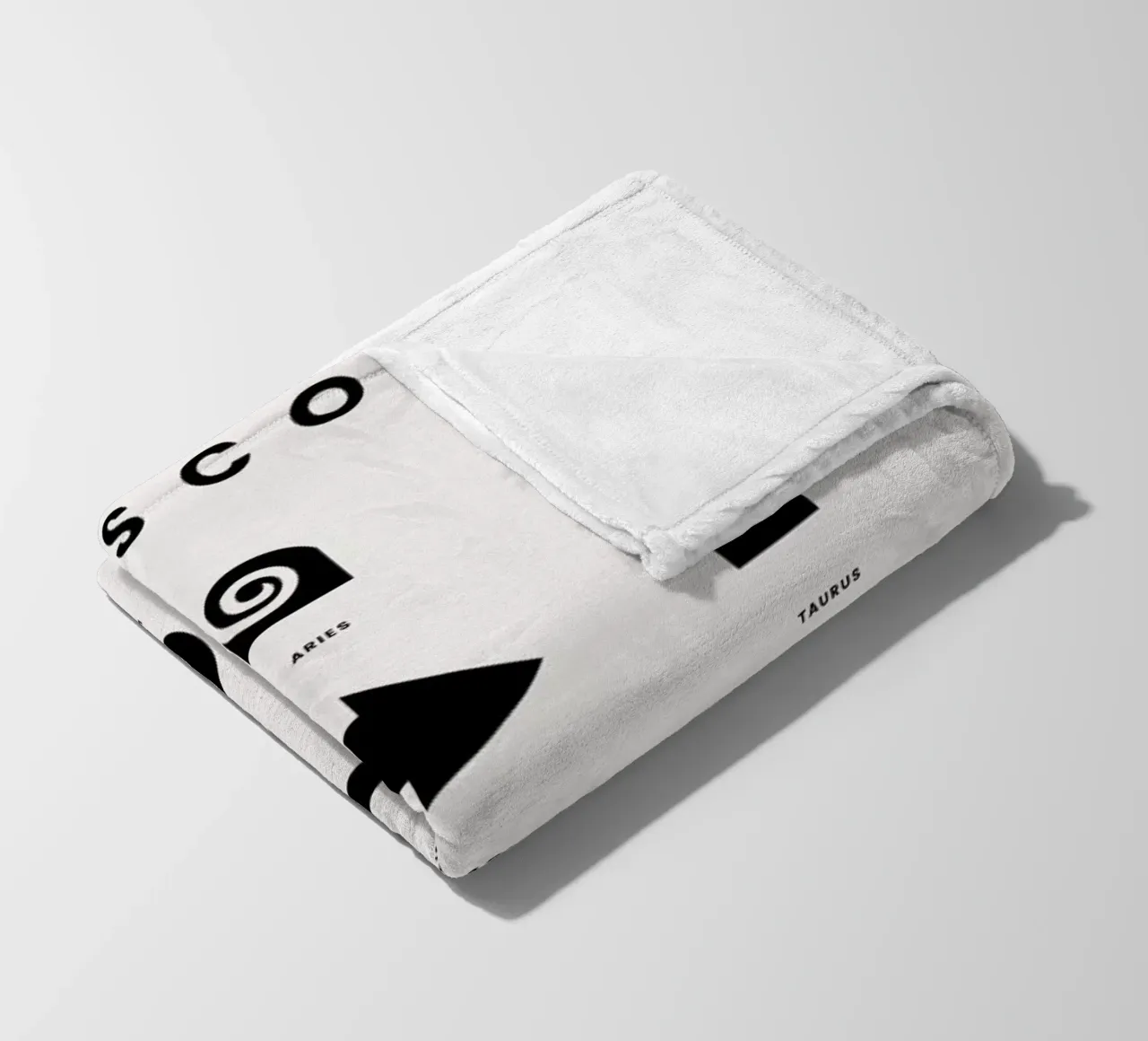 Horoscope Chart 2 fleecedeken van daylight design studio