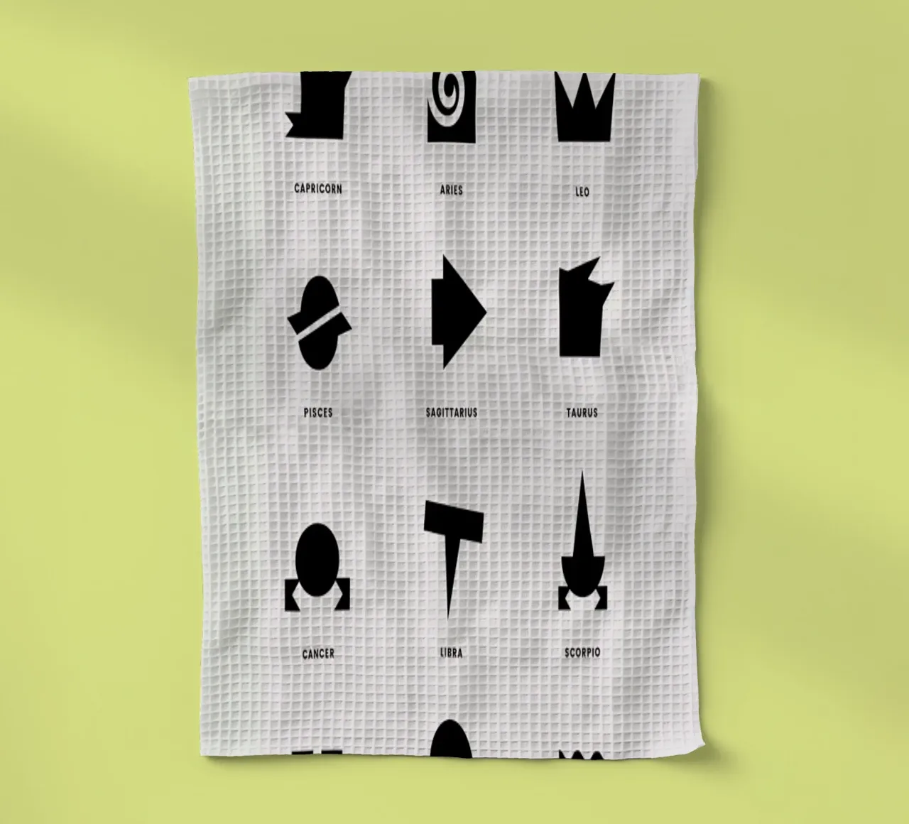 Horoscope Chart 2 canovaccio da cucina da daylight design studio