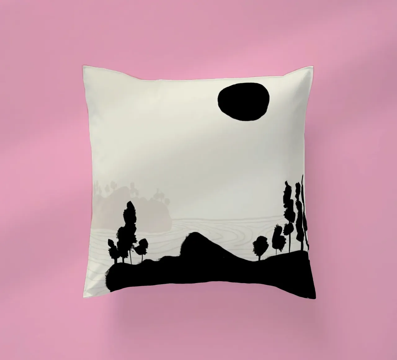 Midnight Island cuscino da Graphite