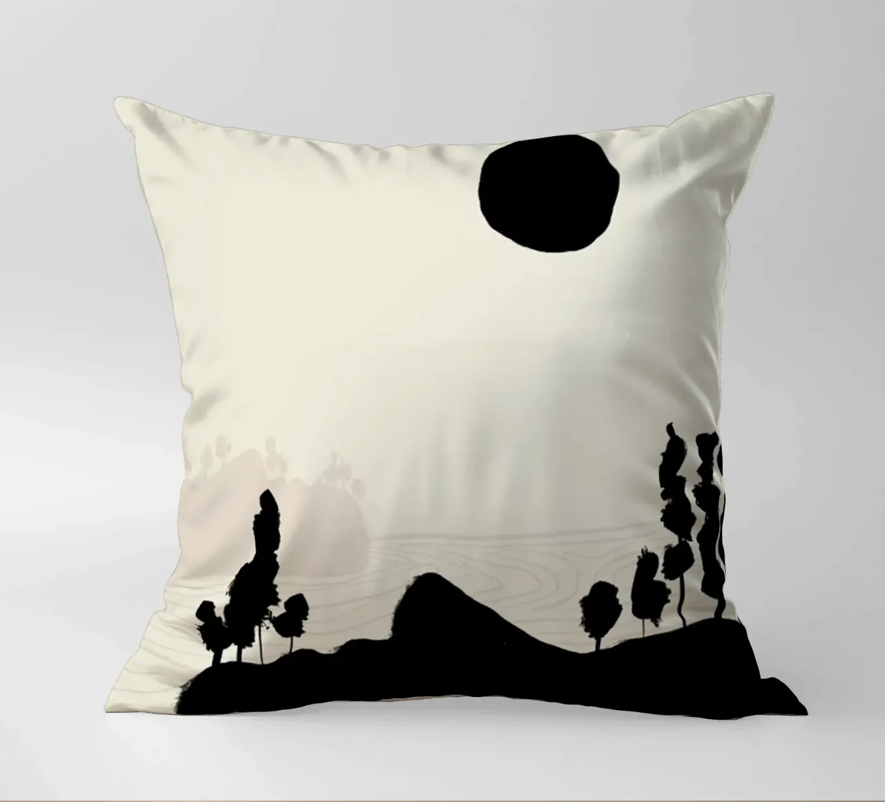 Midnight Island cuscino da Graphite