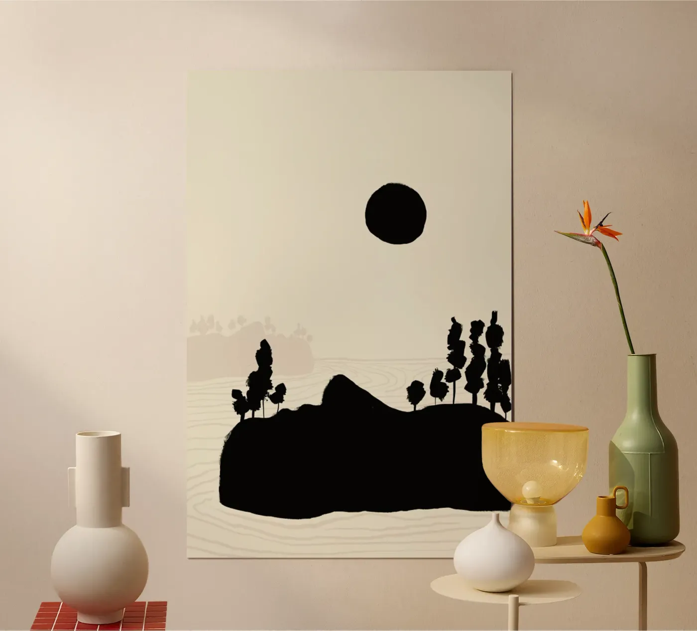 Midnight Island poster da Graphite