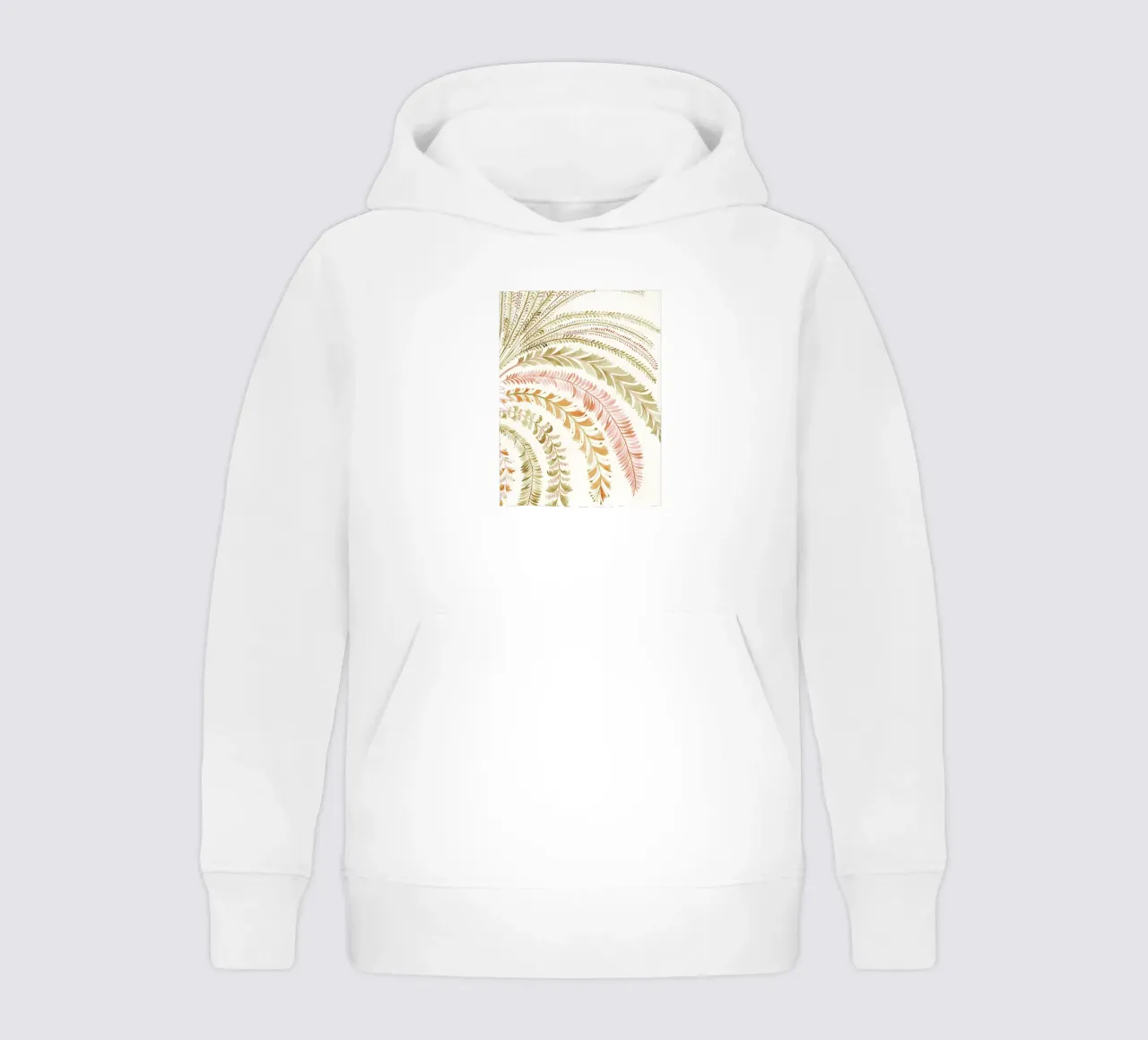 Arte Botánico Abstracto, Palmera Abstracta, Impresión Boho sudadera con capucha para niño de Boheme
