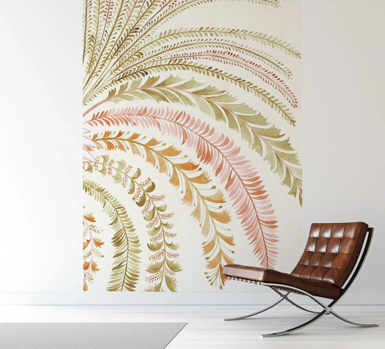 Arte Botánico Abstracto, Palmera Abstracta, Impresión Boho papel para pared de Boheme