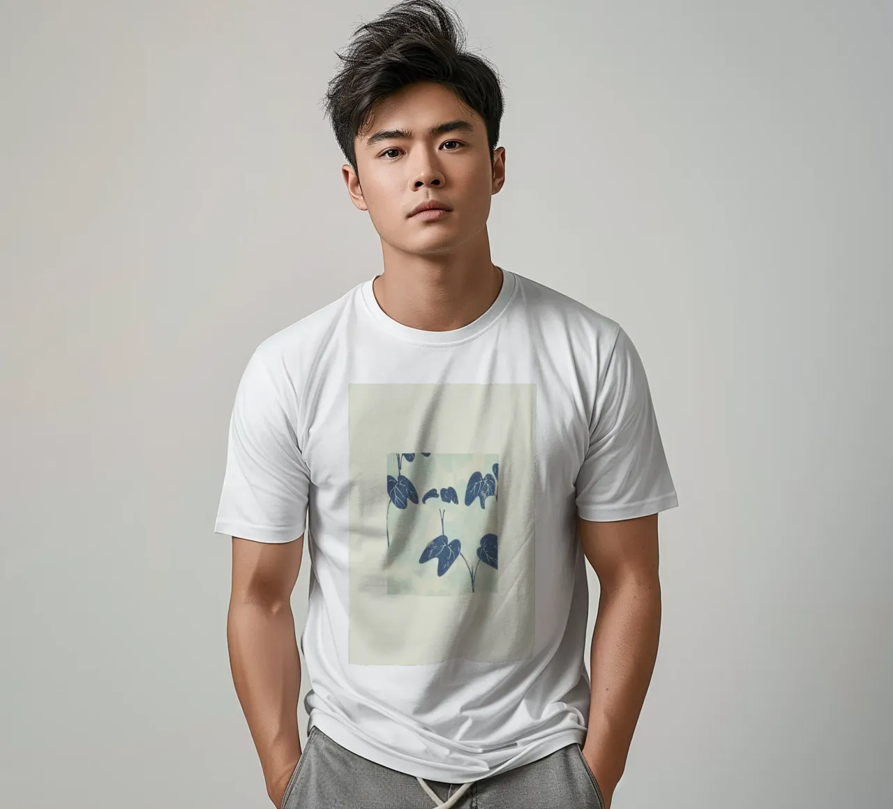 Shin-Bijutsukai - Leaves t-shirt da Vintage by JUNIQE