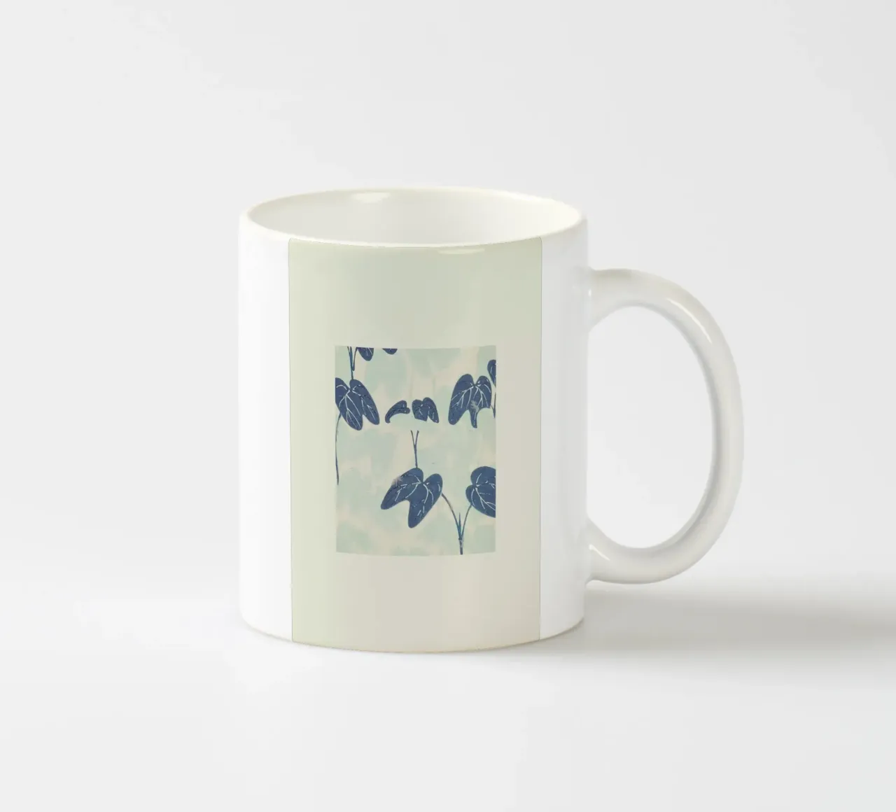 Shin-Bijutsukai - Leaves tazza in ceramica da Vintage by JUNIQE