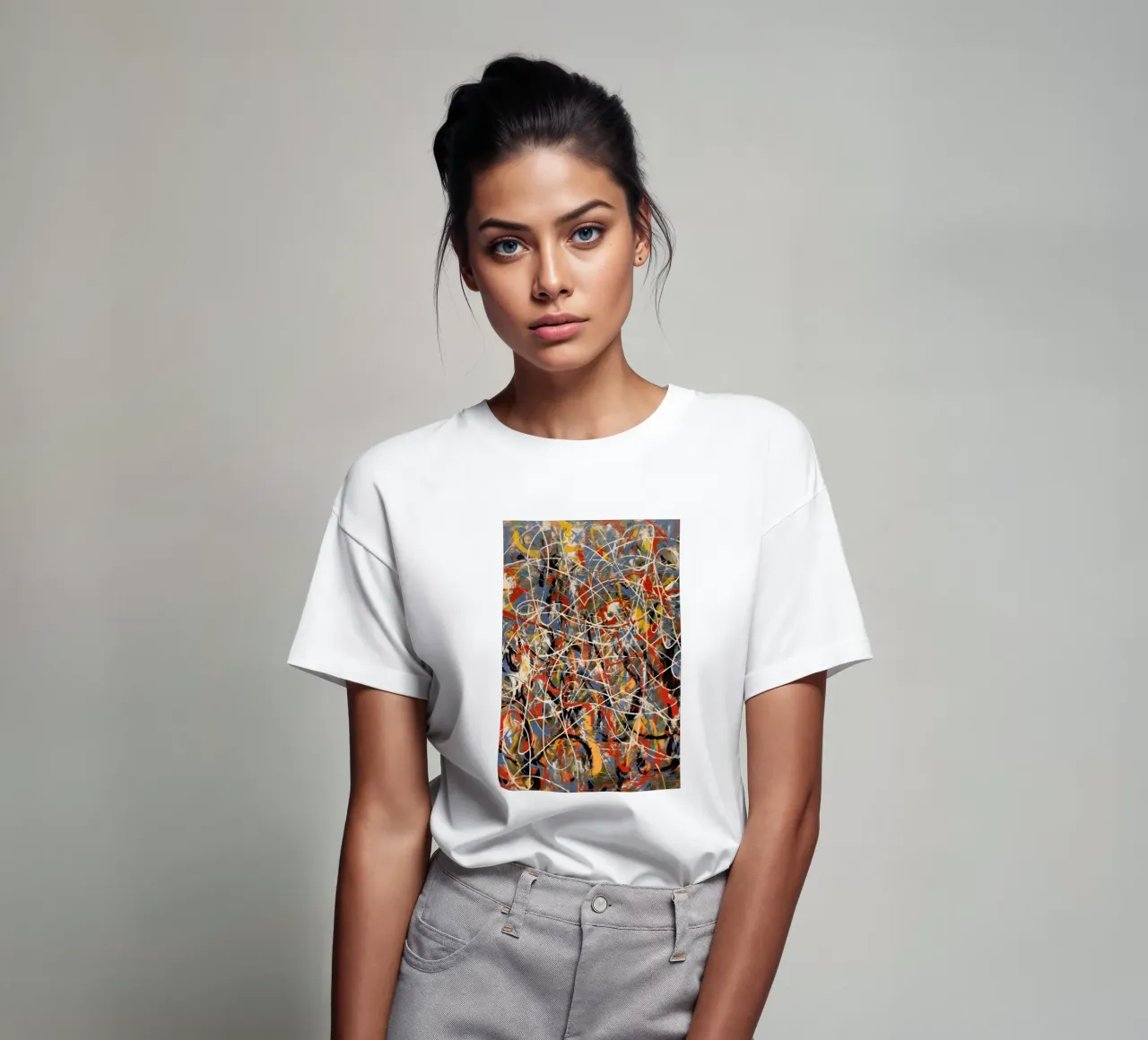 Spatten van kleur in beweging t-shirt van Carinaprint
