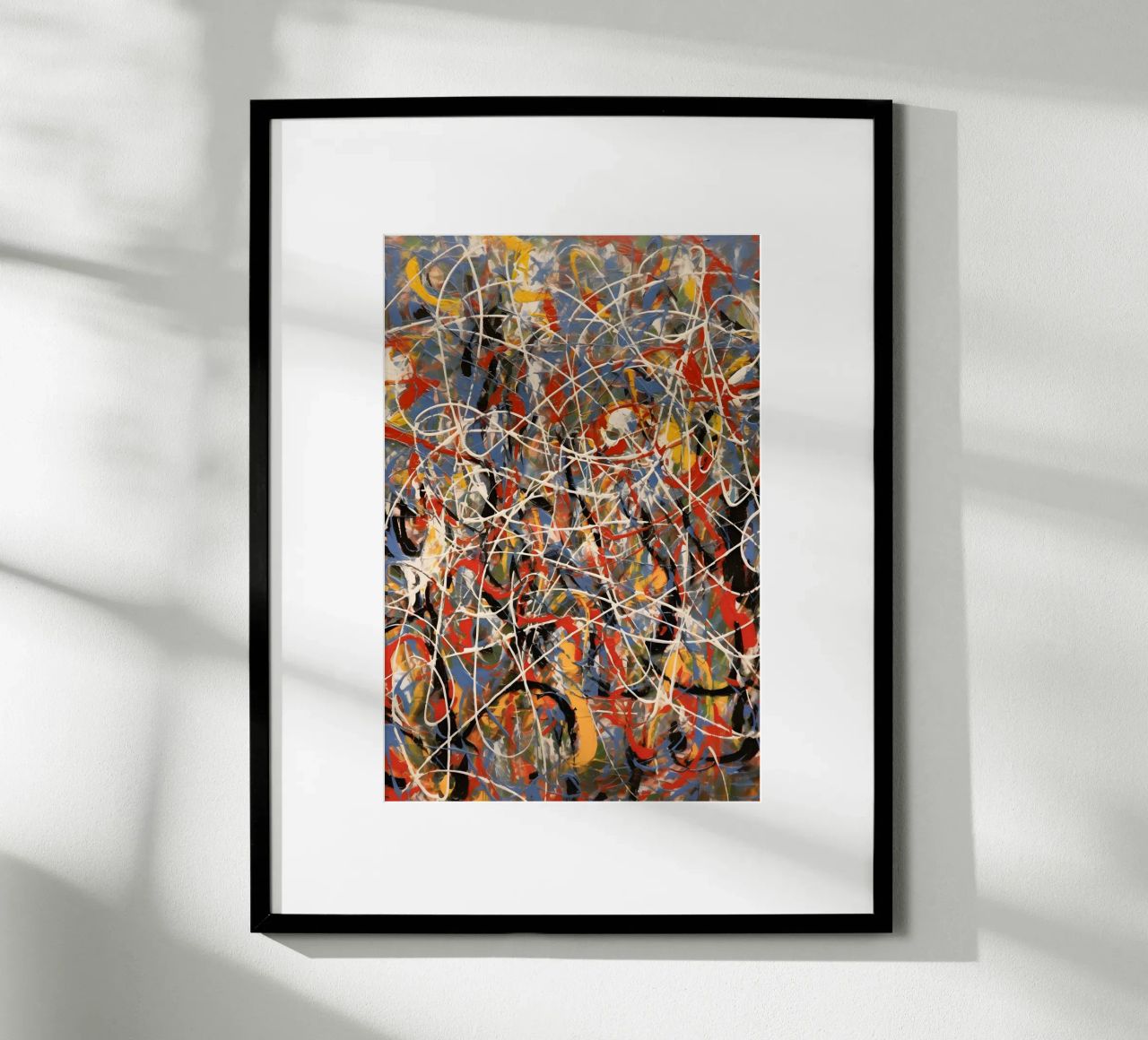 Splashes of colour in motion poster by Carinaprint