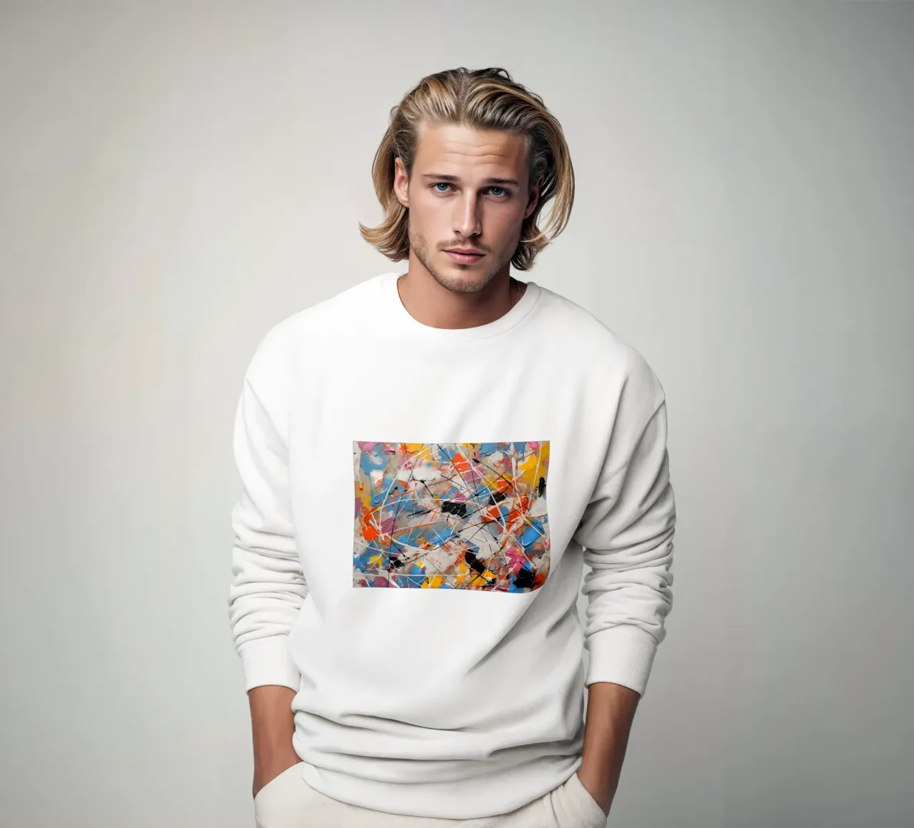 schéma de couleurs complexe sweat de Carinaprint