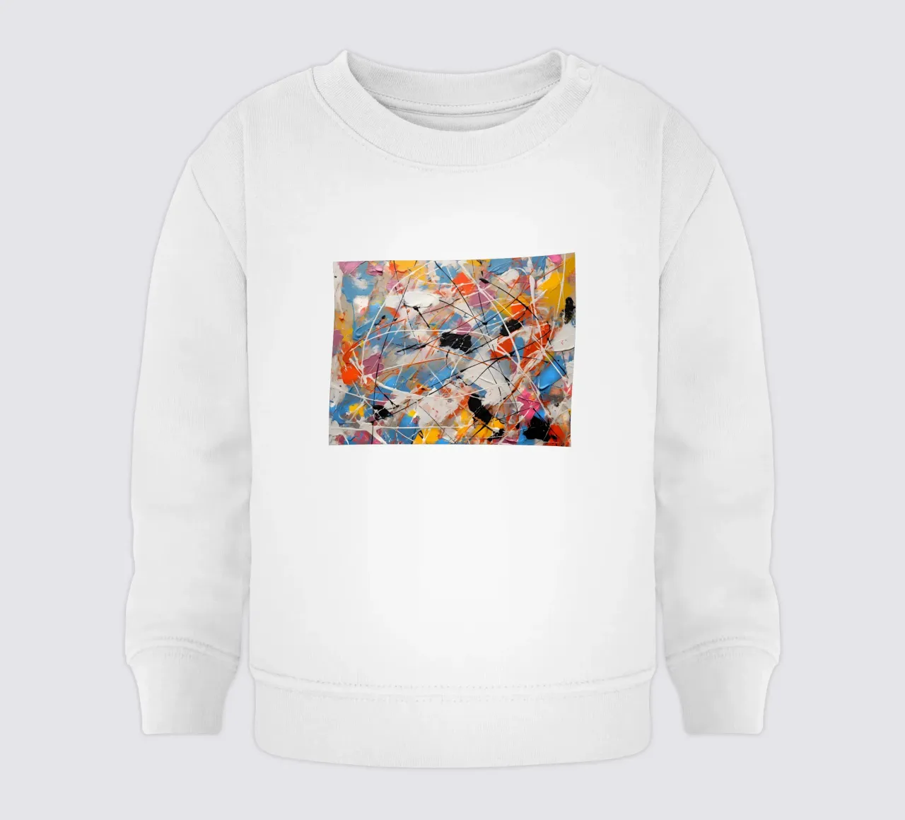 Combinazione di colori complessa felpa neonato da Carinaprint